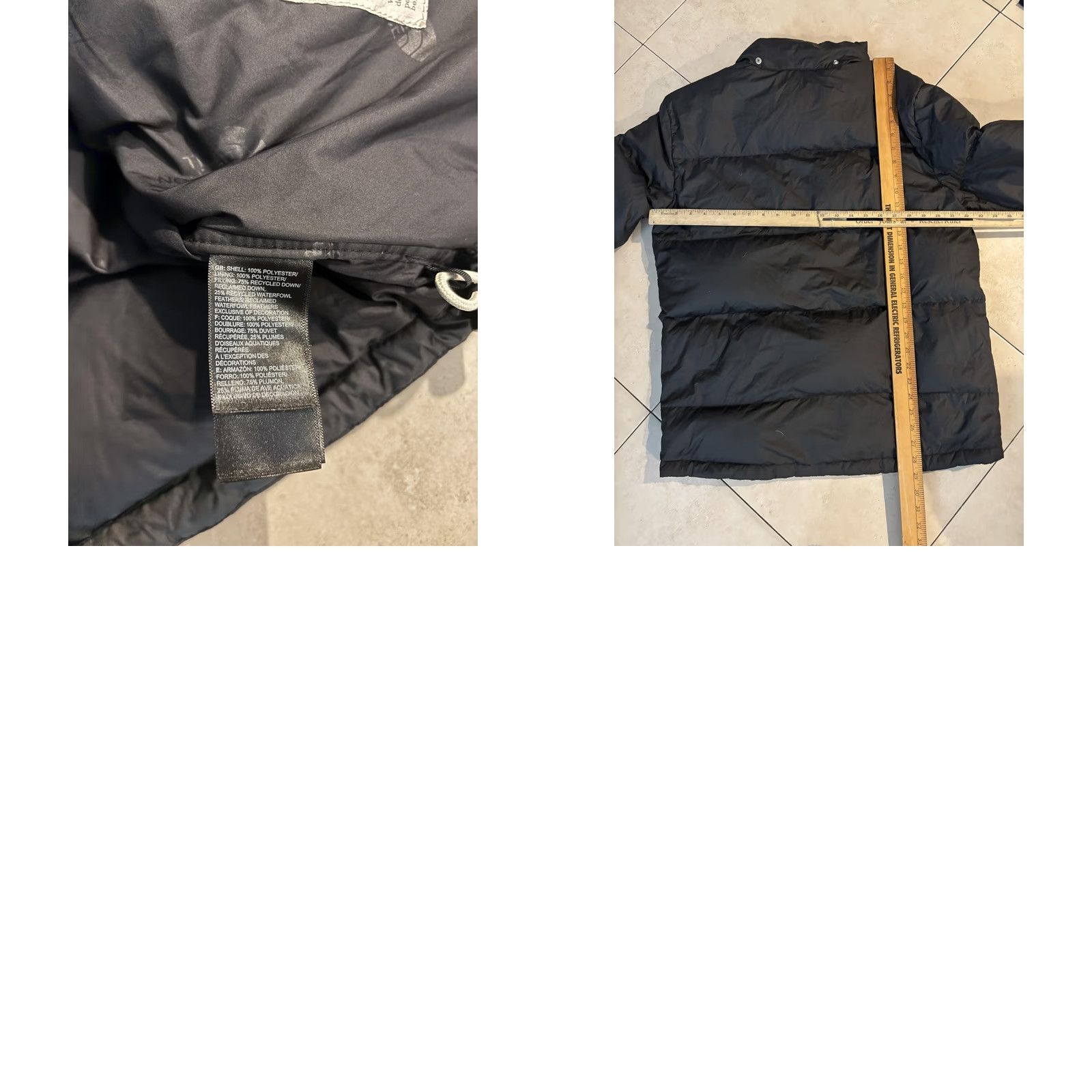 The North Face The North Face Jacket Mens M Gray Down Puffer Quilted Full Zip Snap Winter Size US M / EU 48-50 / 2 - 8 Thumbnail