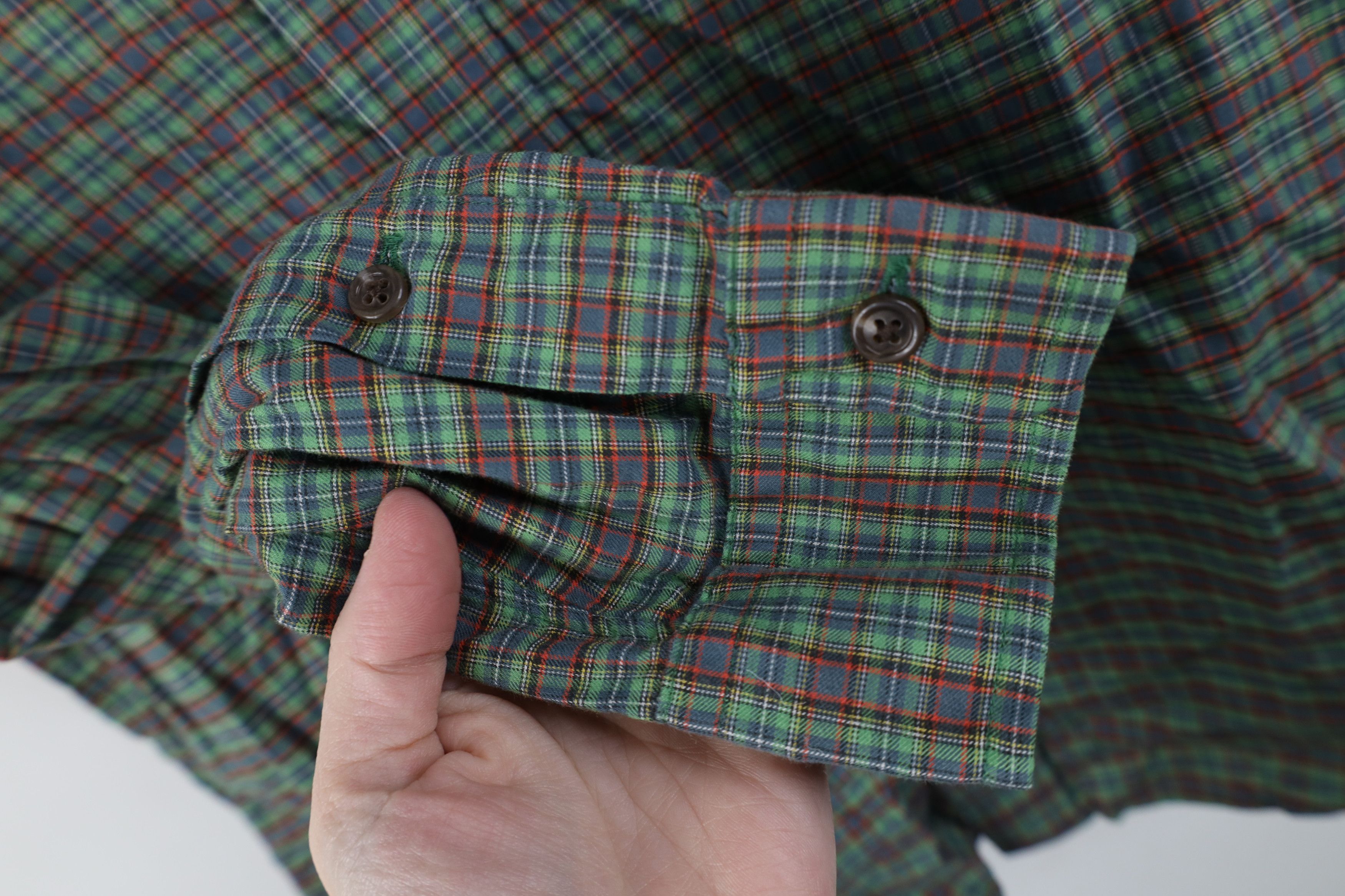 Ralph Lauren Vintage 90s Ralph Lauren Fit Flannel Button Down Shirt Size US M / EU 48-50 / 2 - 10 Thumbnail