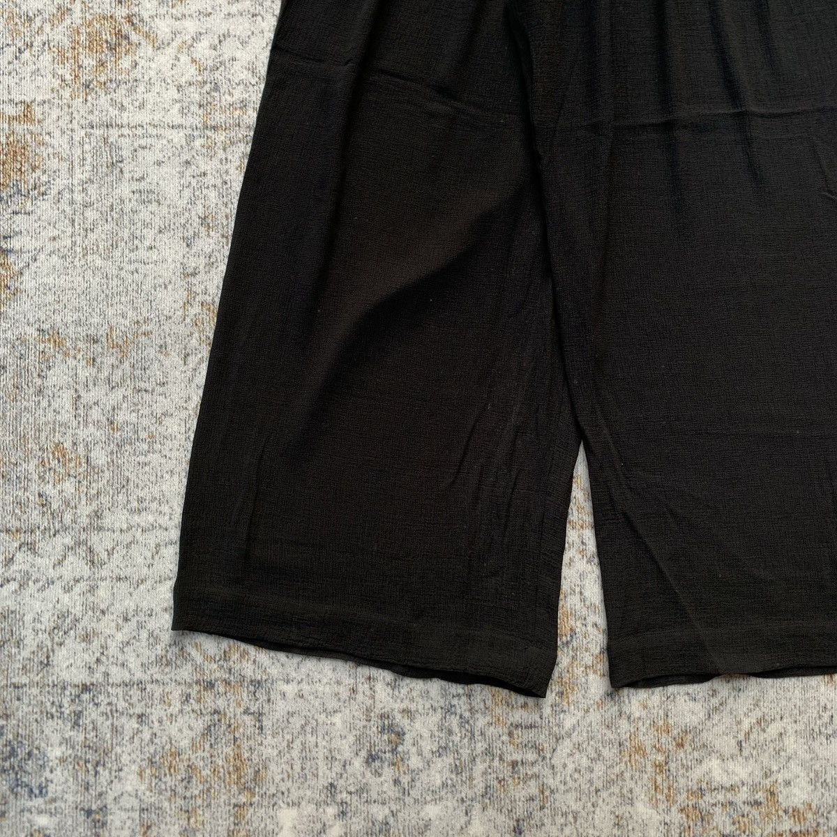 Other Rare Italian Brand Yohji Style Coquile Wide Linen Pants Size US 31 - 3 Thumbnail