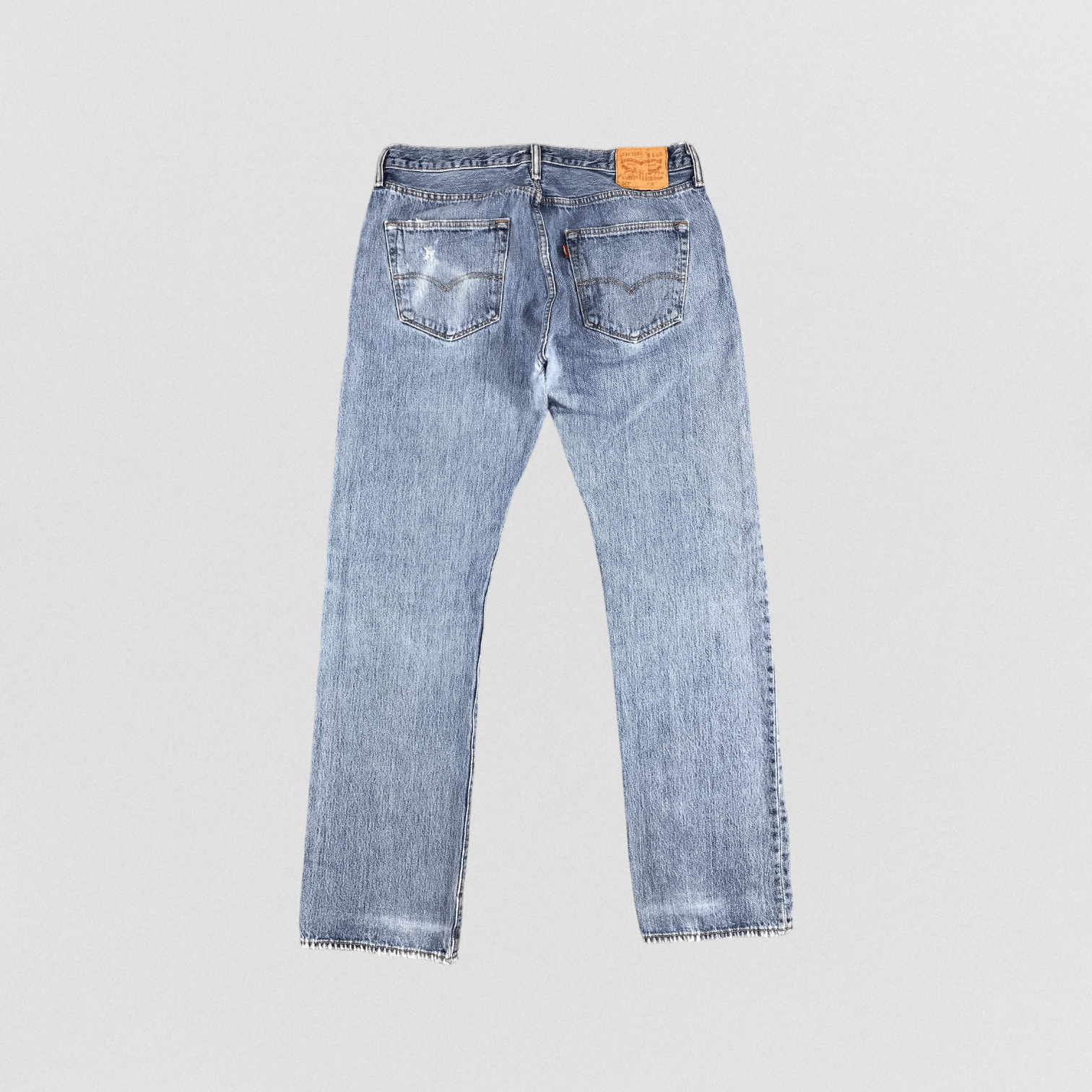 Levi's × Vintage Vintage Distress Levis 501 Jeans-JM1121 Size US 37 - 2 Thumbnail