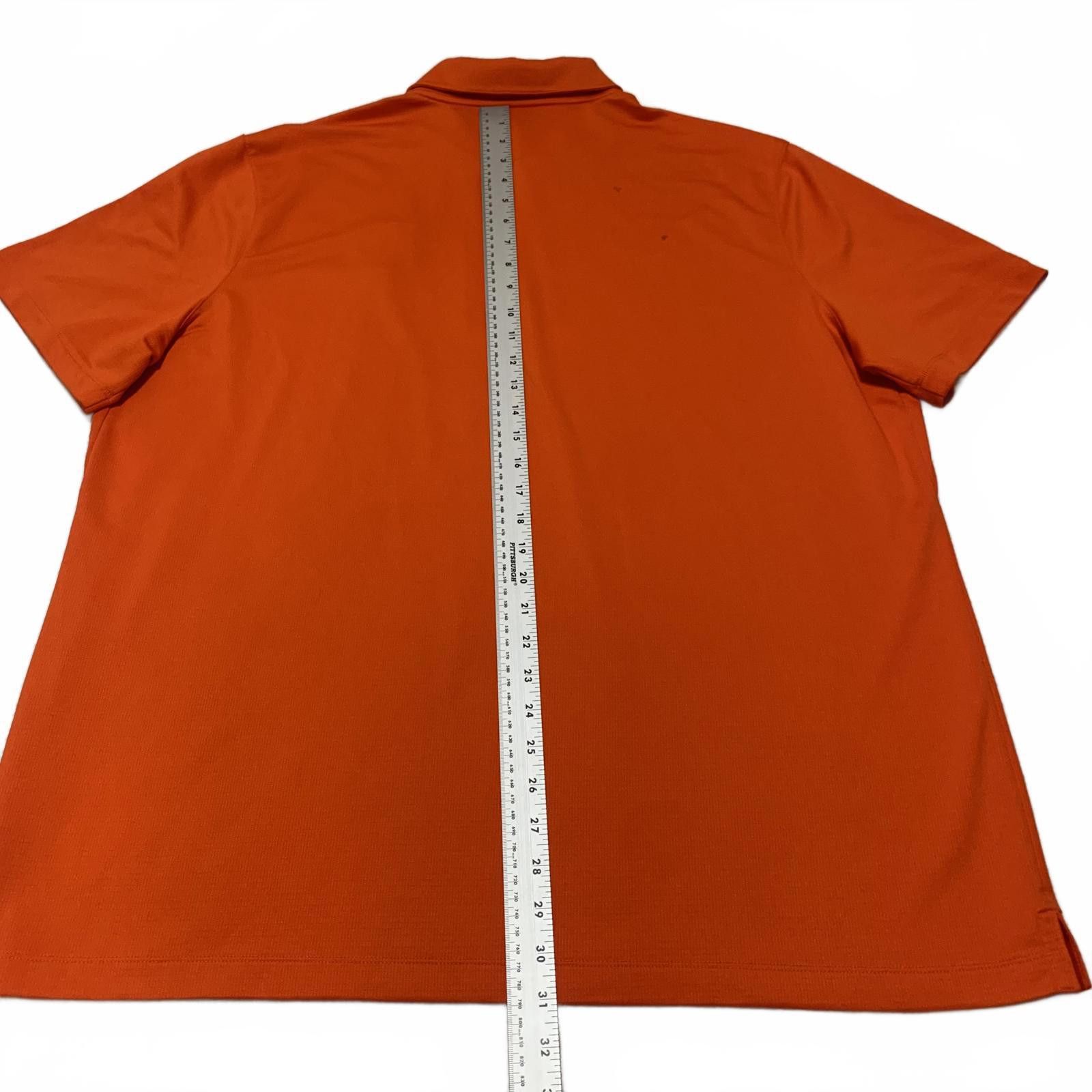 Nike Nike Men's L Bowling Green State Polo Shirt Orange Size US XXL / EU 58 / 5 - 9 Thumbnail