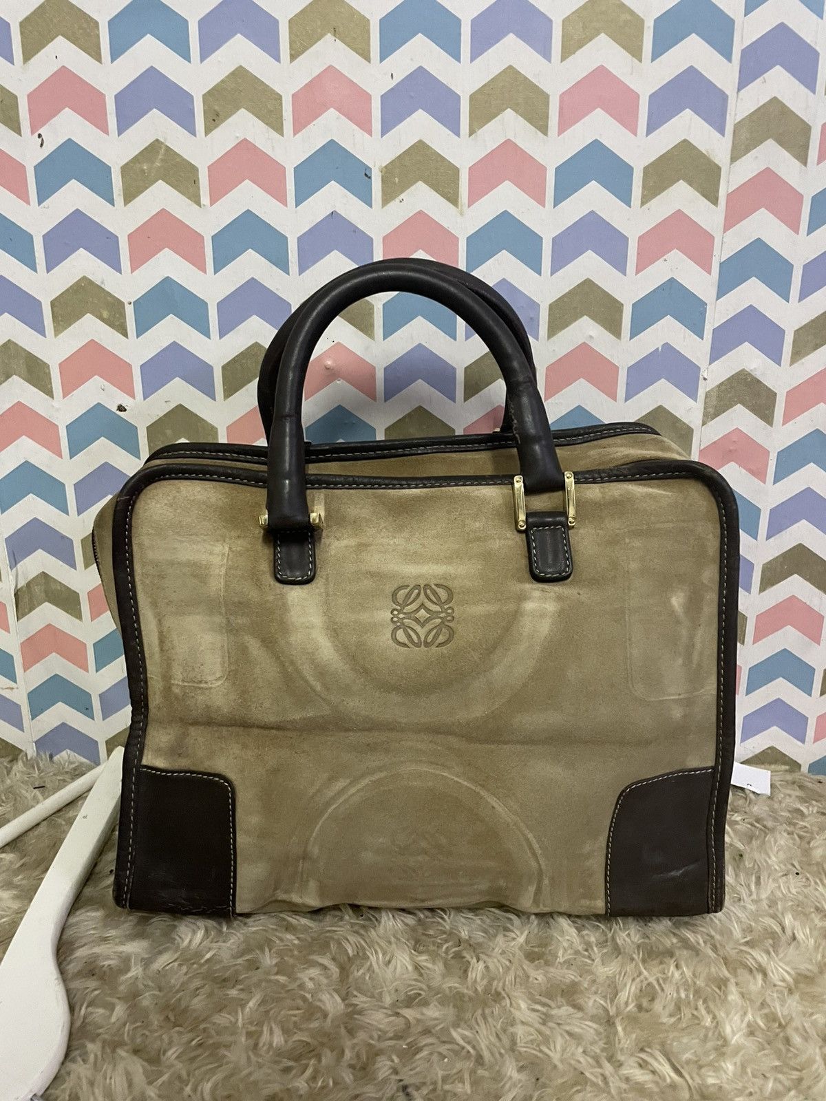 Loewe LOEWE Amozona Sude Leather Size ONE SIZE - 10 Thumbnail