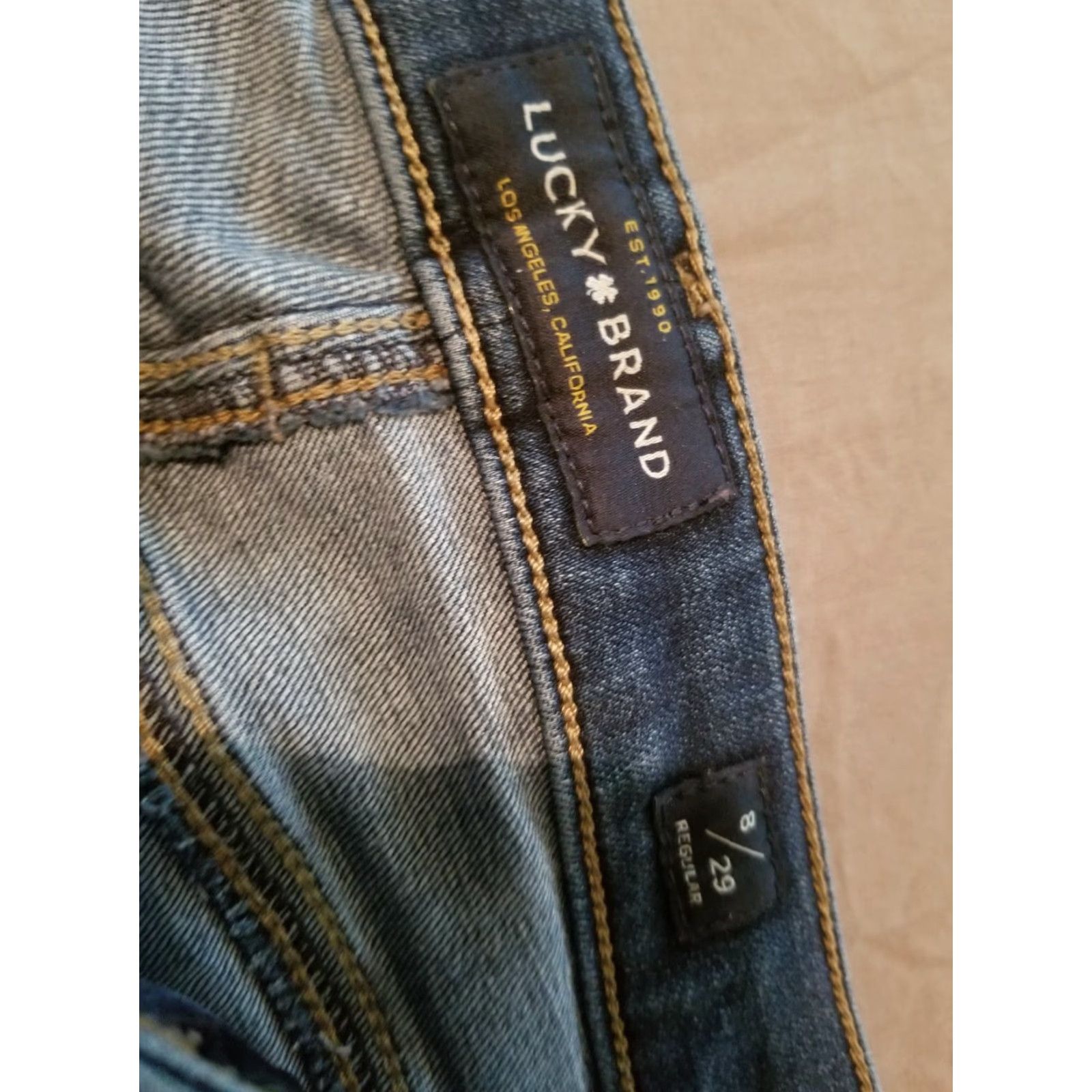 Lucky Brand Lucky Brand Womens Skinny Jeans 8 29 Stretch Denim Pants Size 30" / US 8 / IT 44 - 6 Thumbnail