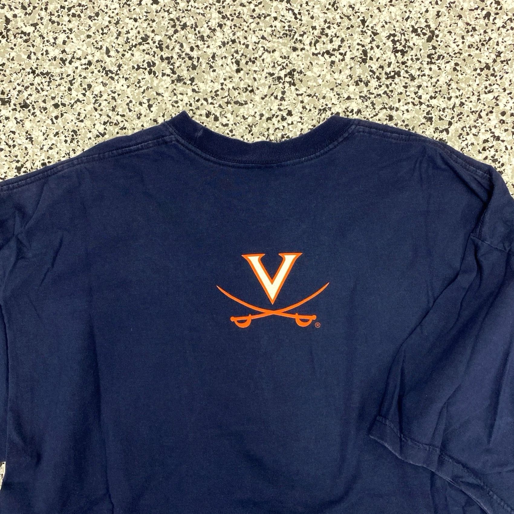 Starter VINTAGE Starter T-Shirt Cavaliers University Virginia UVA Y2K Long Sleeve 2XL Blue Cotton Unisex Adults Mens Womens Size US XXL / EU 58 / 5 - 6 Thumbnail