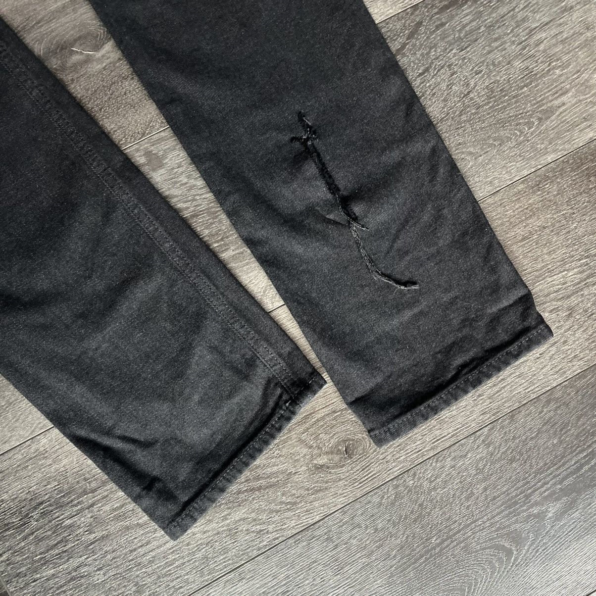 Ralph Lauren Black Label Ralph Lauren Black Label Dark Grey Slim Denim Jeans 33x32 Size US 33 - 5 Thumbnail