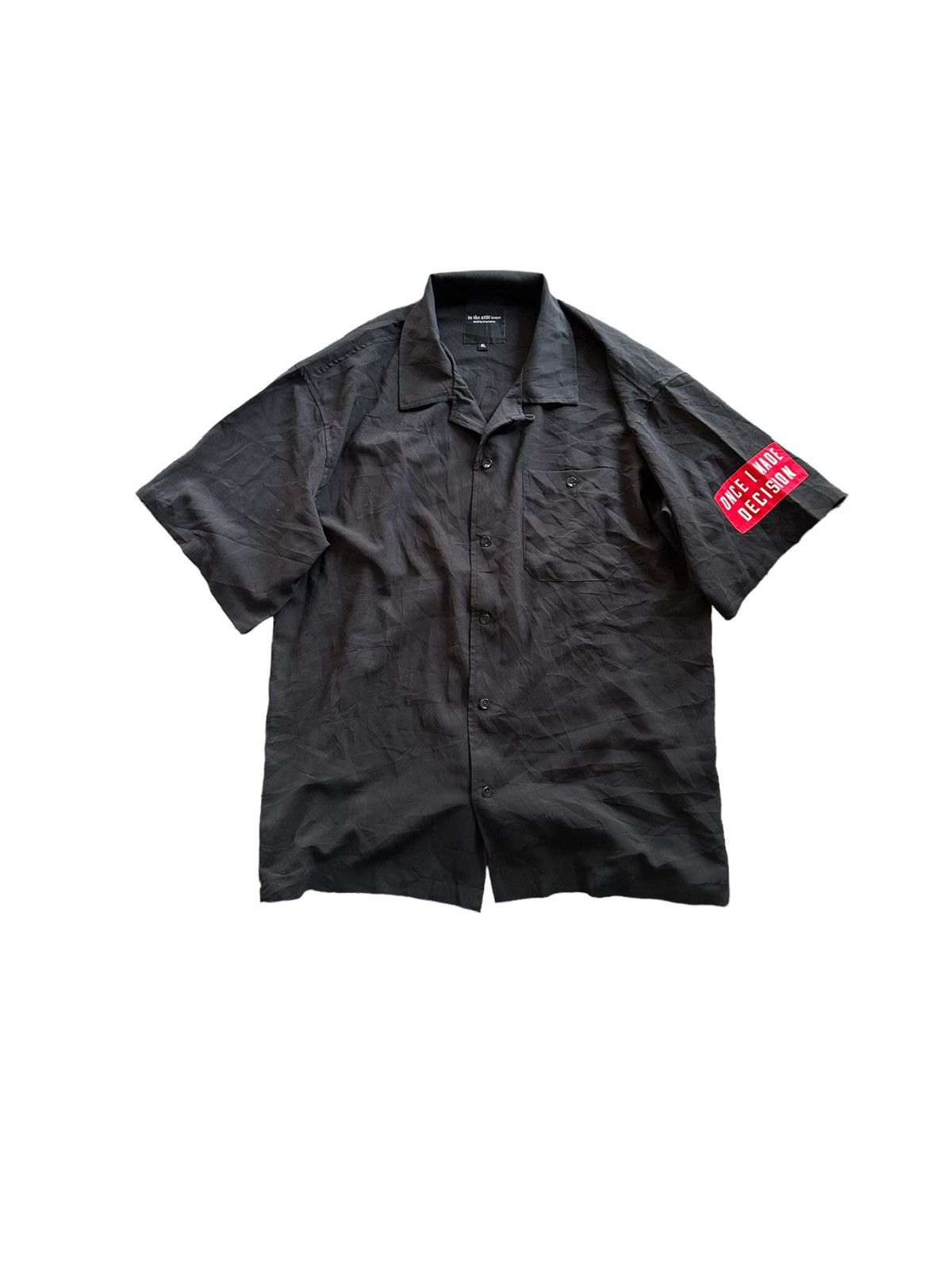 In The Attic In the Attic Homme “ yourself by Moving “ shirt open collar Size US XL / EU 56 / 4 - 4 Thumbnail