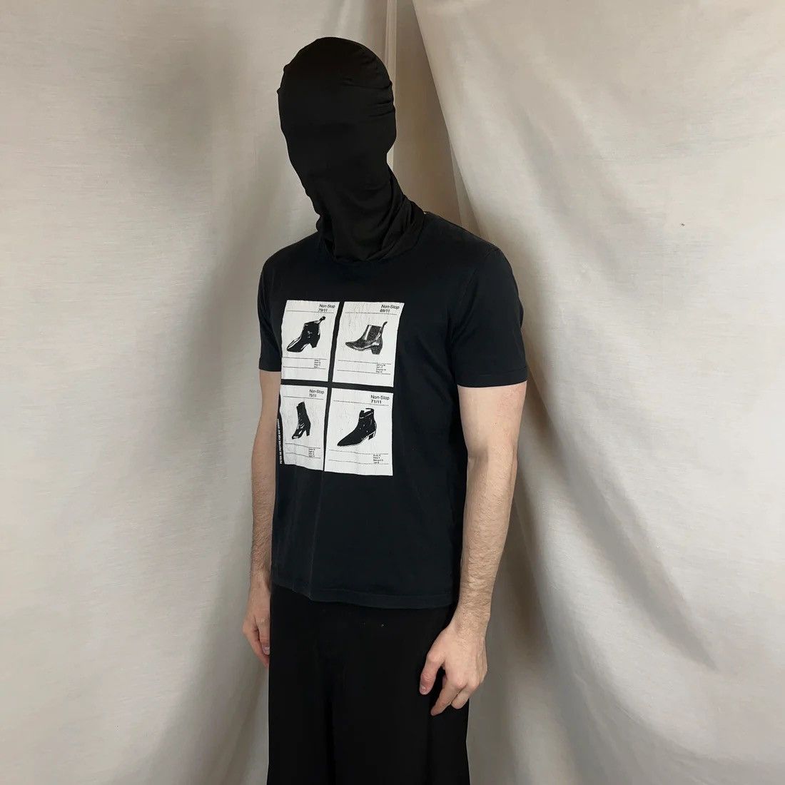 Raf Simons Raf Simons Peter De Potter Boot Print T-Shirt - AW09 Size US M / EU 48-50 / 2 - 2 Thumbnail