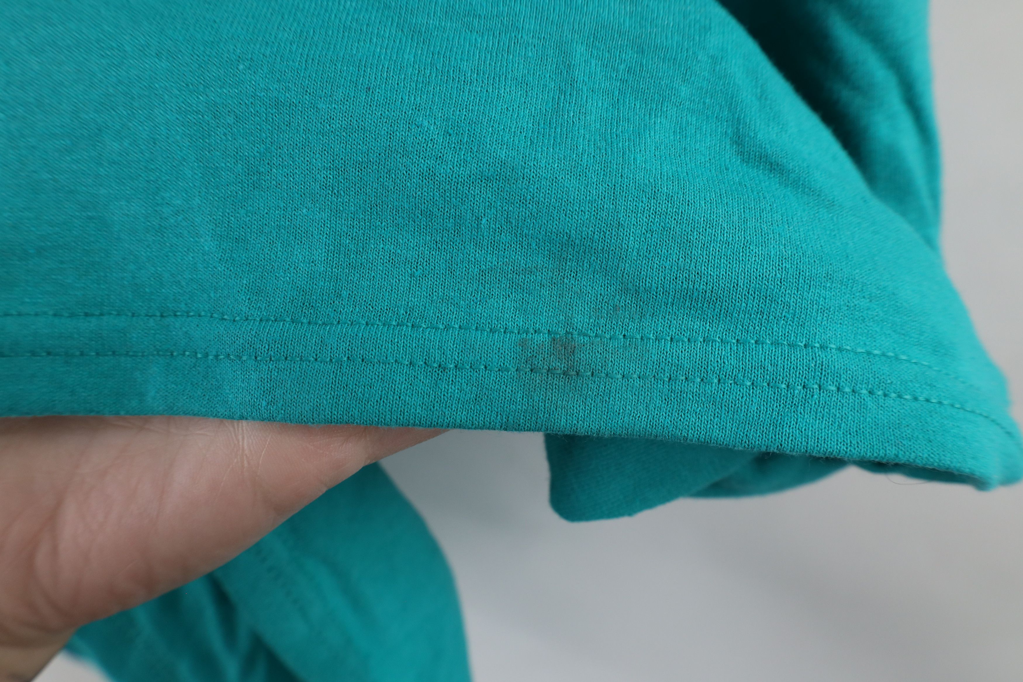Vintage Vintage 90s Toledo Zoo & Aquarium Collared Polo Shirt Teal Size US L / EU 52-54 / 3 - 8 Thumbnail