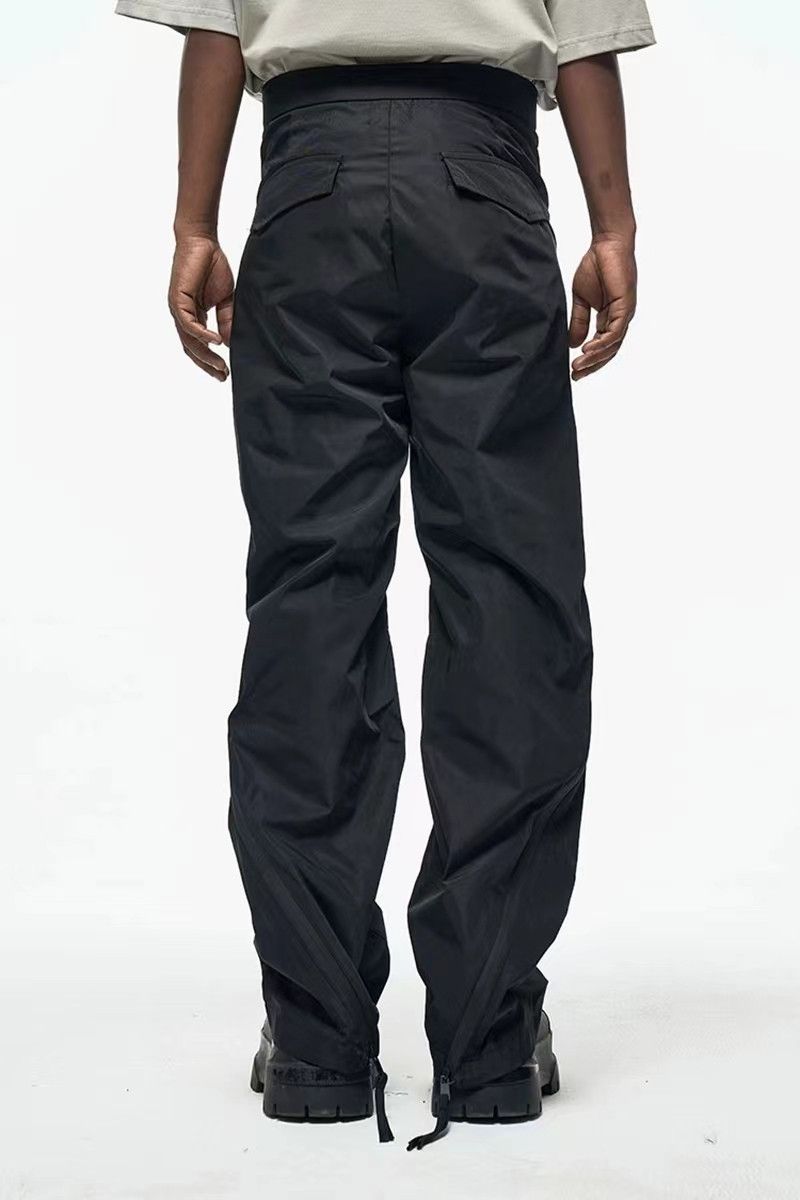 Designer × Japanese Brand × Vintage Vintage Street Loose Micro Flare Nylon Casual Pants Size US 28 / EU 44 - 4 Thumbnail