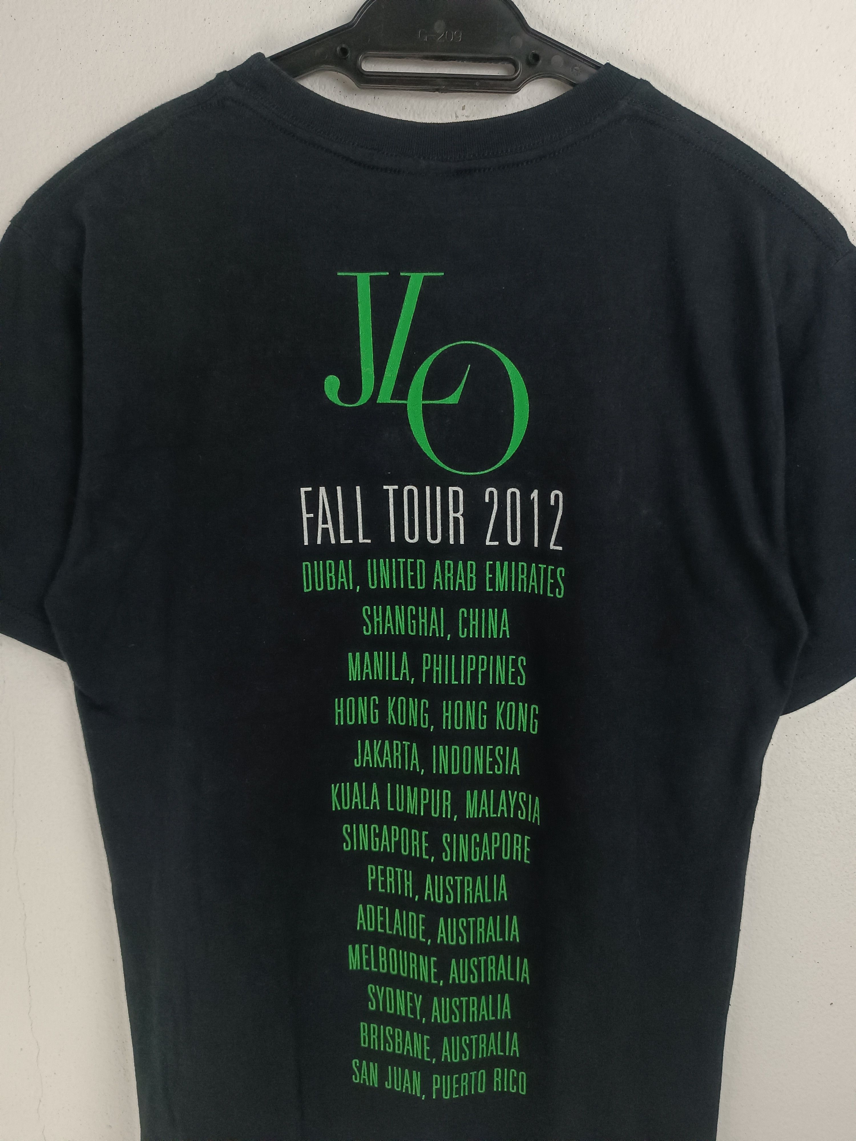 Rap Tees VINTAGE '12 JENNIFER LOPEZ JLO TOUR shakira affleck britney Size US S / EU 44-46 / 1 - 13 Thumbnail