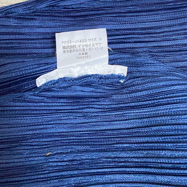 Issey Miyake Issey Miyake size:3 Blue denim imitation series dress Size S / US 4 / IT 40 - 7 Thumbnail