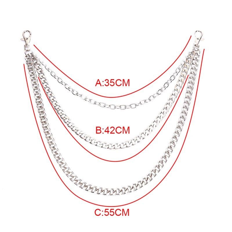 Jewelry Street Trouser Pants Chain Size ONE SIZE - 6 Thumbnail