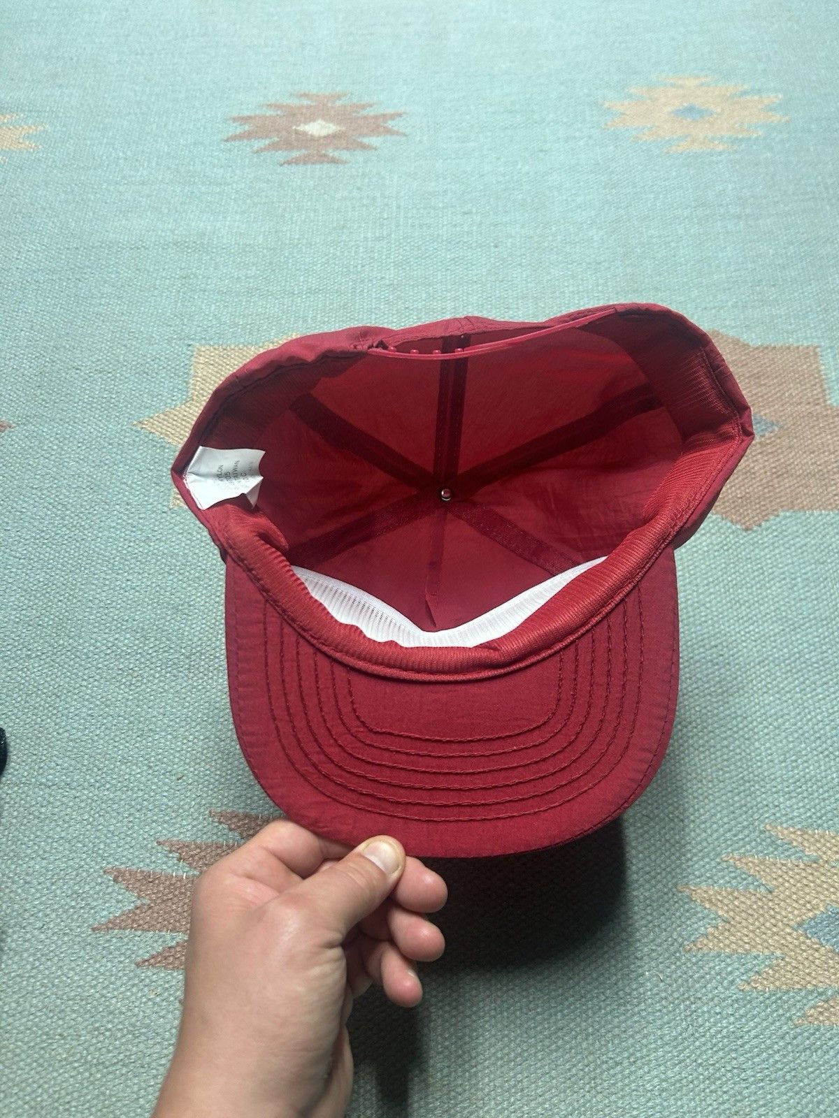Vintage Vintage SnapBack hat Winston cigarettes the wrap nylon promo Size ONE SIZE - 7 Thumbnail