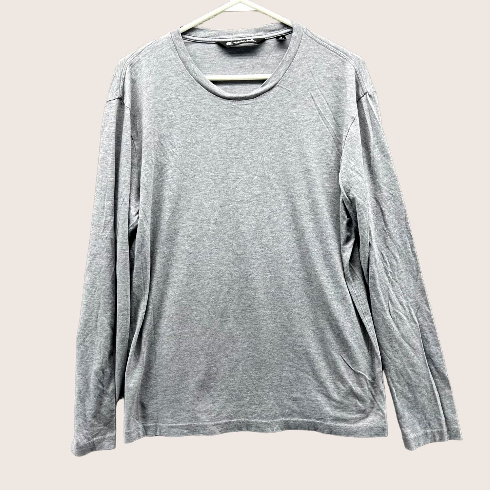 TravisMathew VINTAGE Travis Mathew Shirt Mens Medium Heather Gray Long Sleeve Crewneck Fleece Tee Size US M / EU 48-50 / 2 - 1 Thumbnail