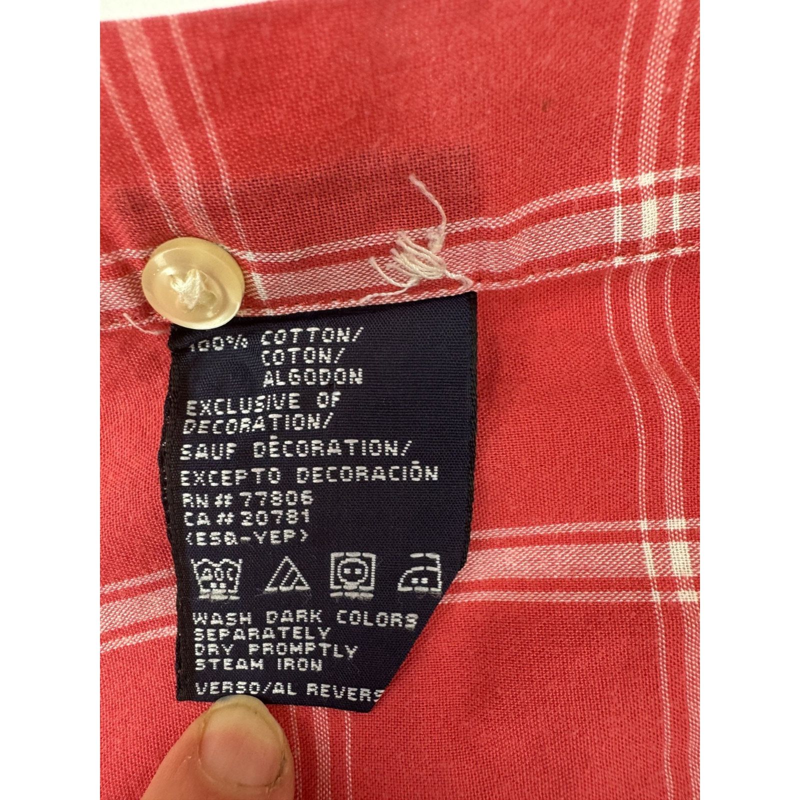 Tommy Hilfiger Y2K Vintage Tommy Hilfiger Button Down Shirt XXL Logo Preppy Size US XXL / EU 58 / 5 - 5 Thumbnail