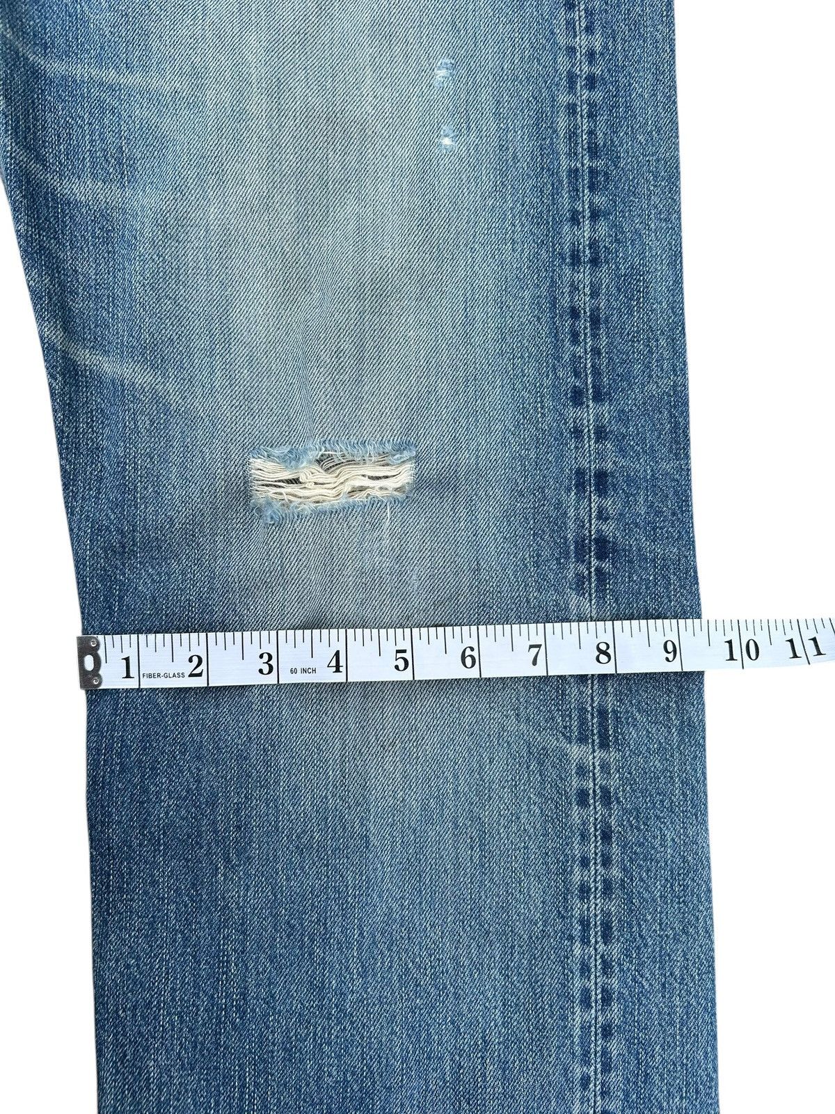 Kapital Vintage SpellBound Selvedge Distressed Denim Jeans Size US 34 / EU 50 - 20 Thumbnail