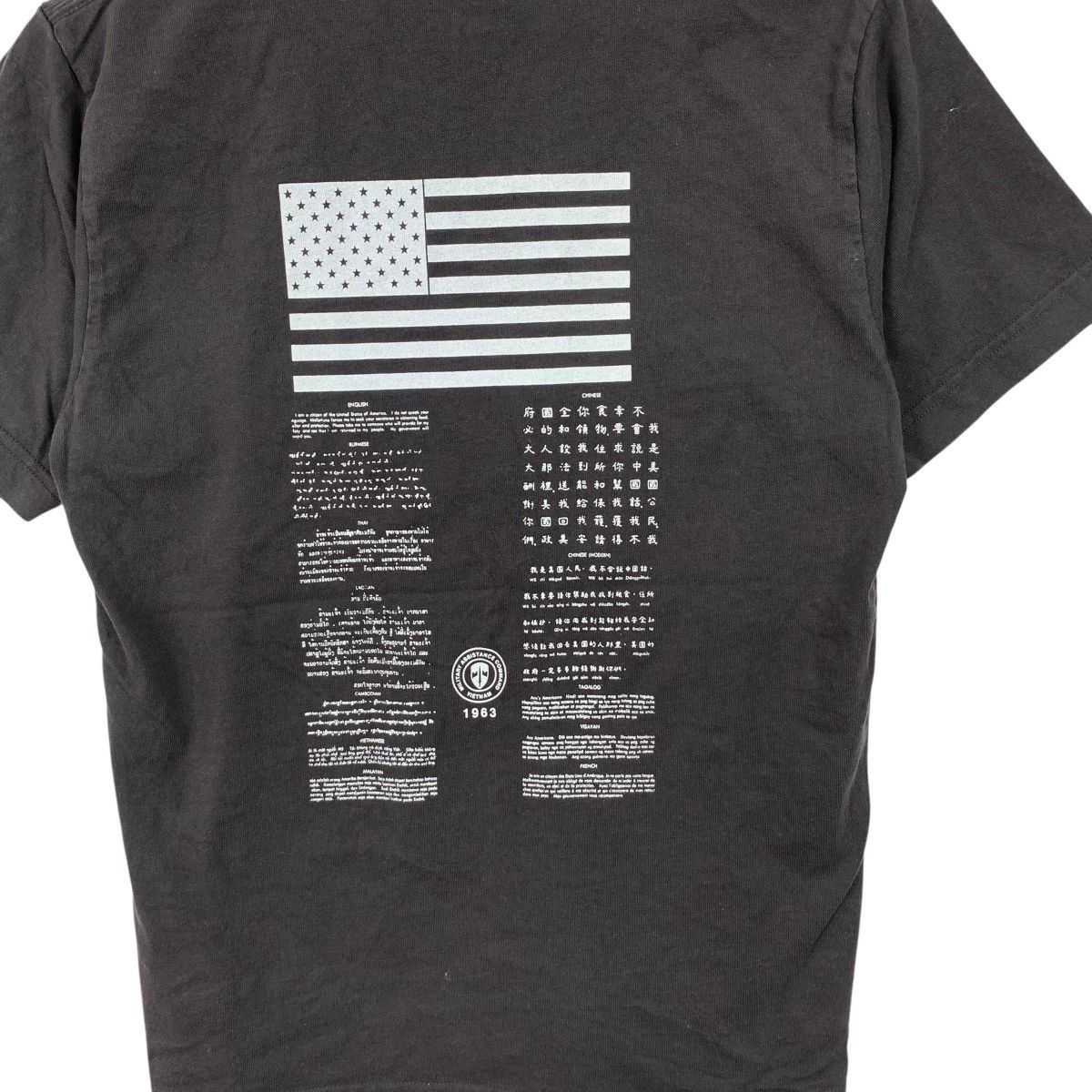 Alpha Industries ALPHA INDUSTRIES Military Assistance Vietnam War Tee Shirt Size US S / EU 44-46 / 1 - 6 Thumbnail