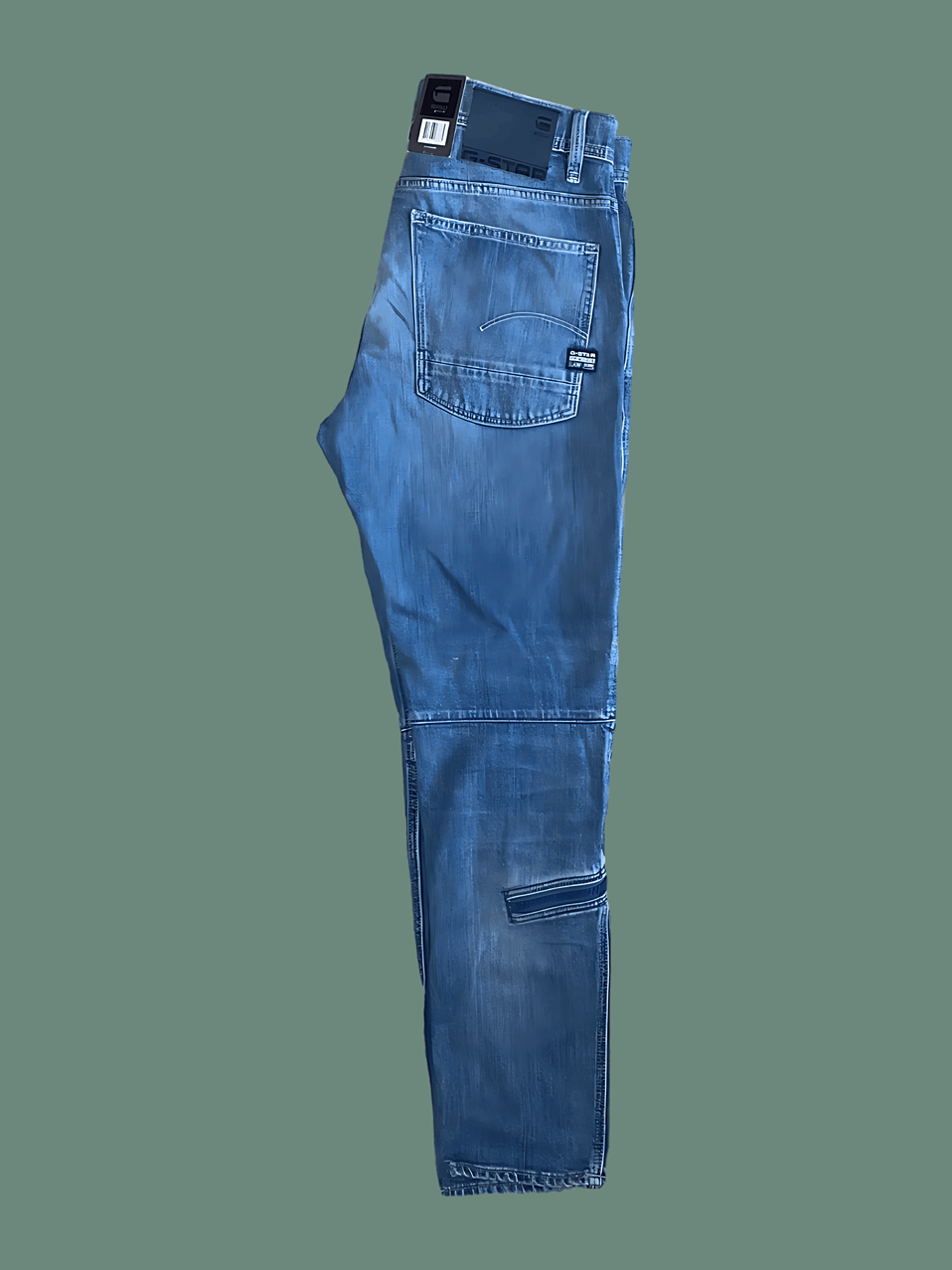 G-Star Pilot 3D Slim Jeans Men’s 32x32 Light Blue Faded Ocean Hue Size US 32 / EU 48 - 3 Thumbnail