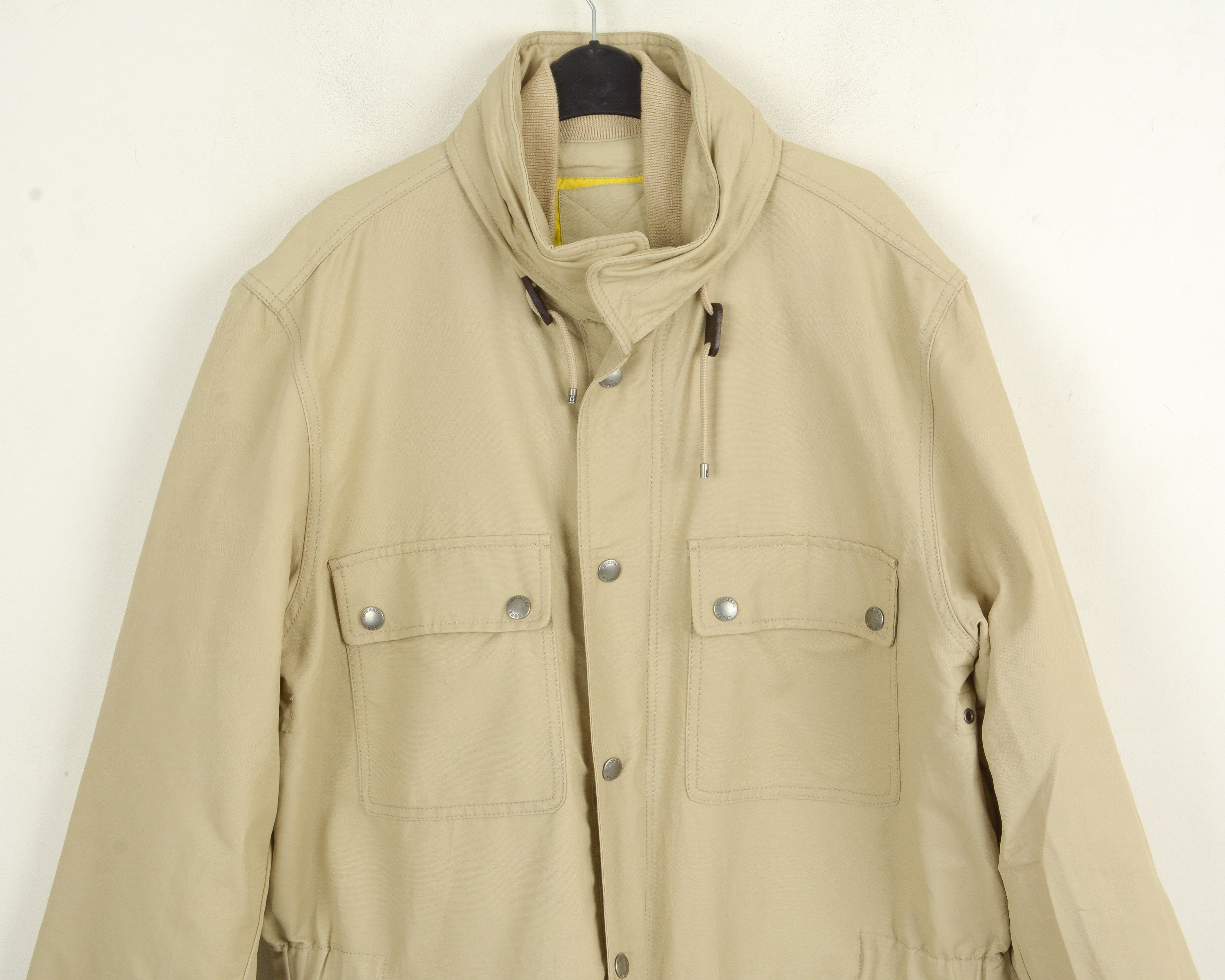 Michael Kors Men's XL 3in1 Jacket Removable Lining Coat Trench Mac Beige Size US XL / EU 56 / 4 - 7 Thumbnail