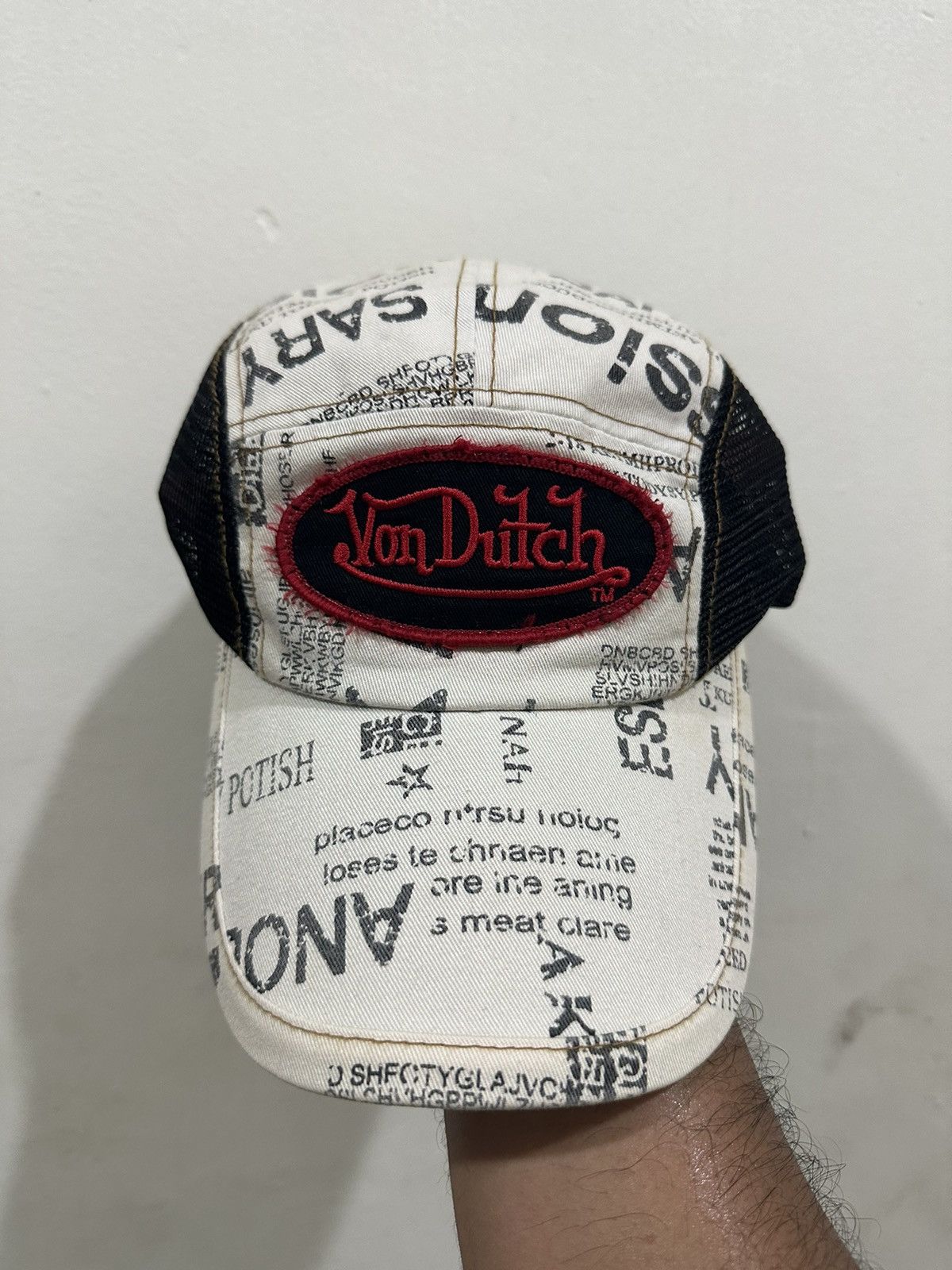 Von Dutch VTG Overprint Von Dutch Camp Hat Size ONE SIZE - 2 Thumbnail