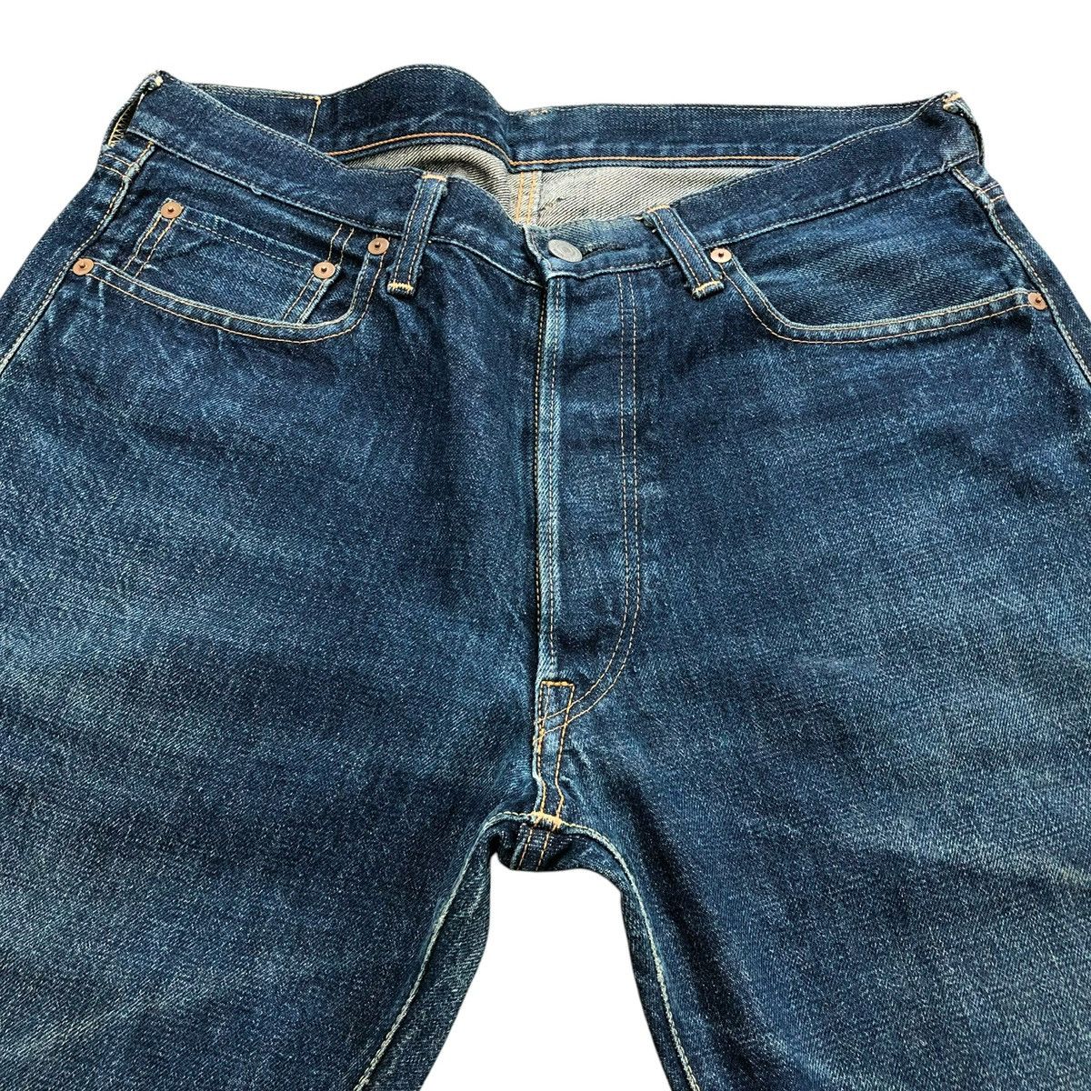 Japanese Brand Vintage Kapital Country Japan Black Washed Jeans Size US 34 / EU 50 - 5 Thumbnail