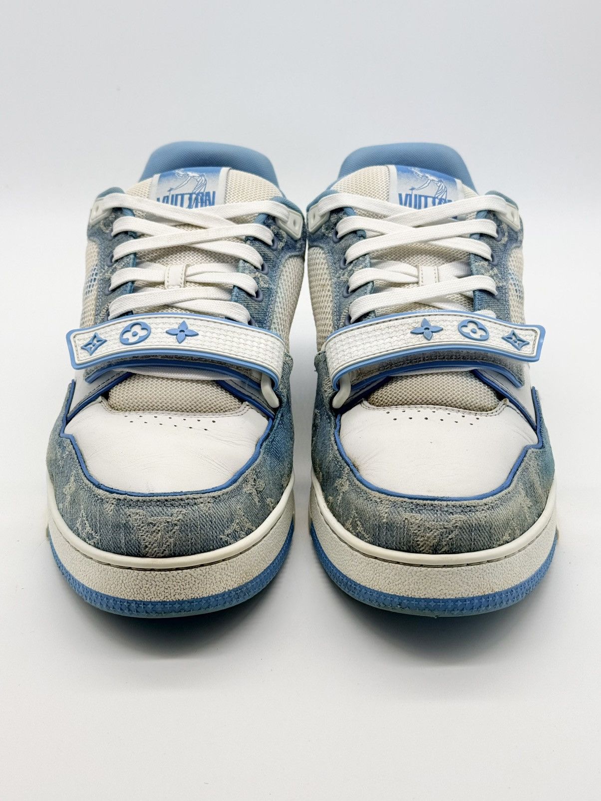 Louis Vuitton Size 12 - Louis Vuitton Trainer Blue Strap Size US 12 / EU 45 - 4 Thumbnail