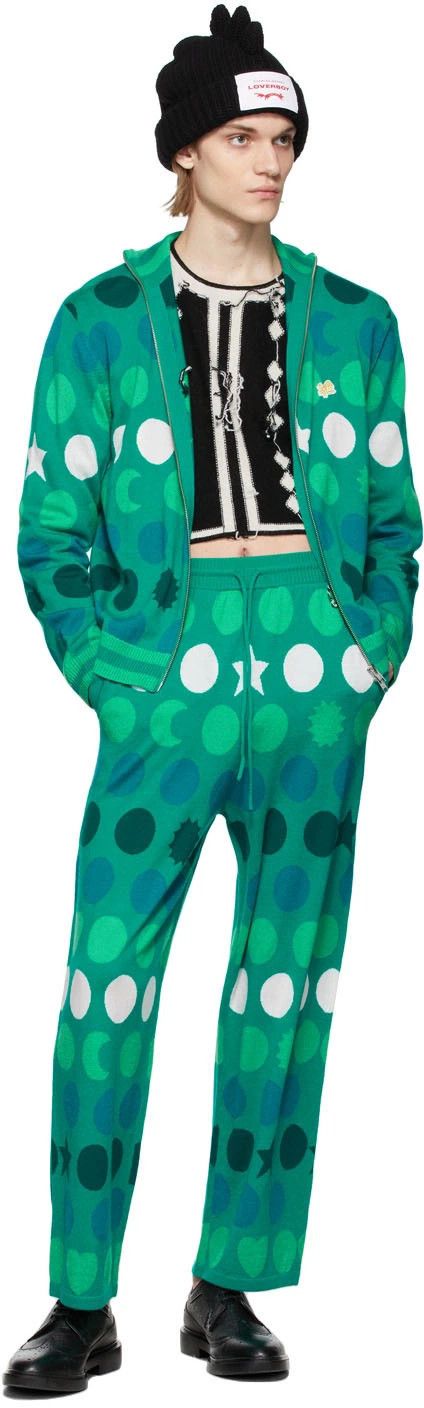 Charles Jeffrey LOVERBOY o1mle0125 Runes Tracksuit Sweatpants & Jogger in Multicolor Size US 32 / EU 48 - 4 Thumbnail