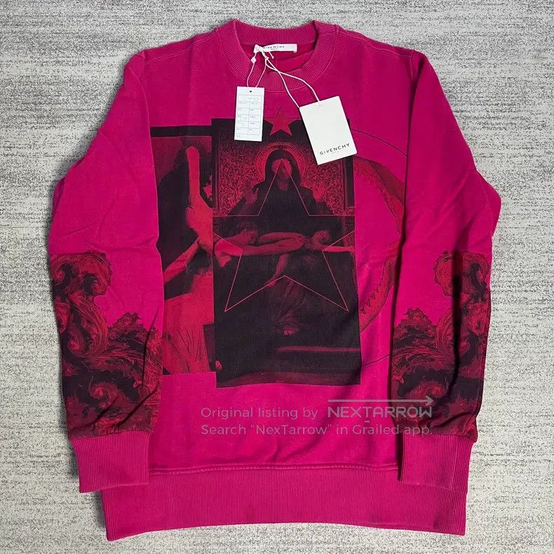 Givenchy Givenchy Pink Tri-Color Hoodie Size US XS / EU 42 / 0 - 1 Thumbnail
