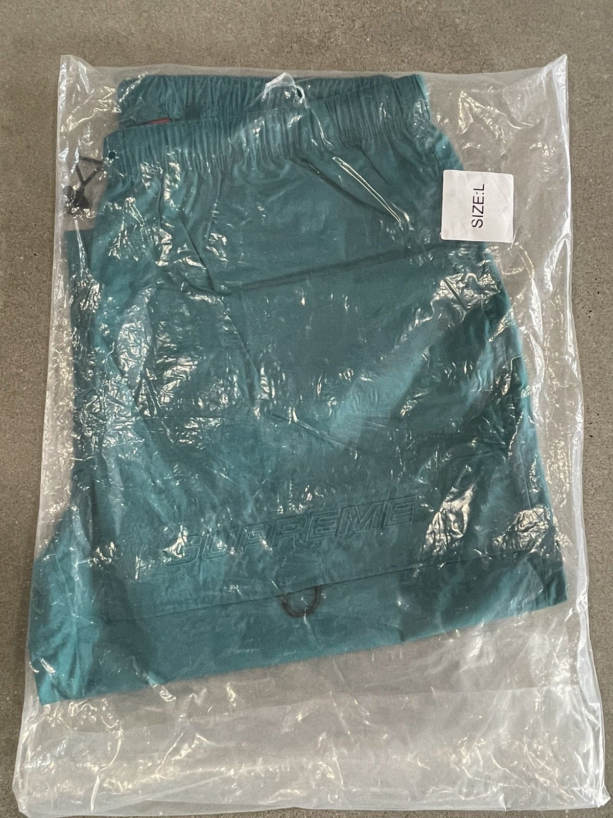 Supreme RARE: S/S 2021 Supreme Cotton Cinch Pants "Teal" Size US 34 / EU 50 - 2 Thumbnail