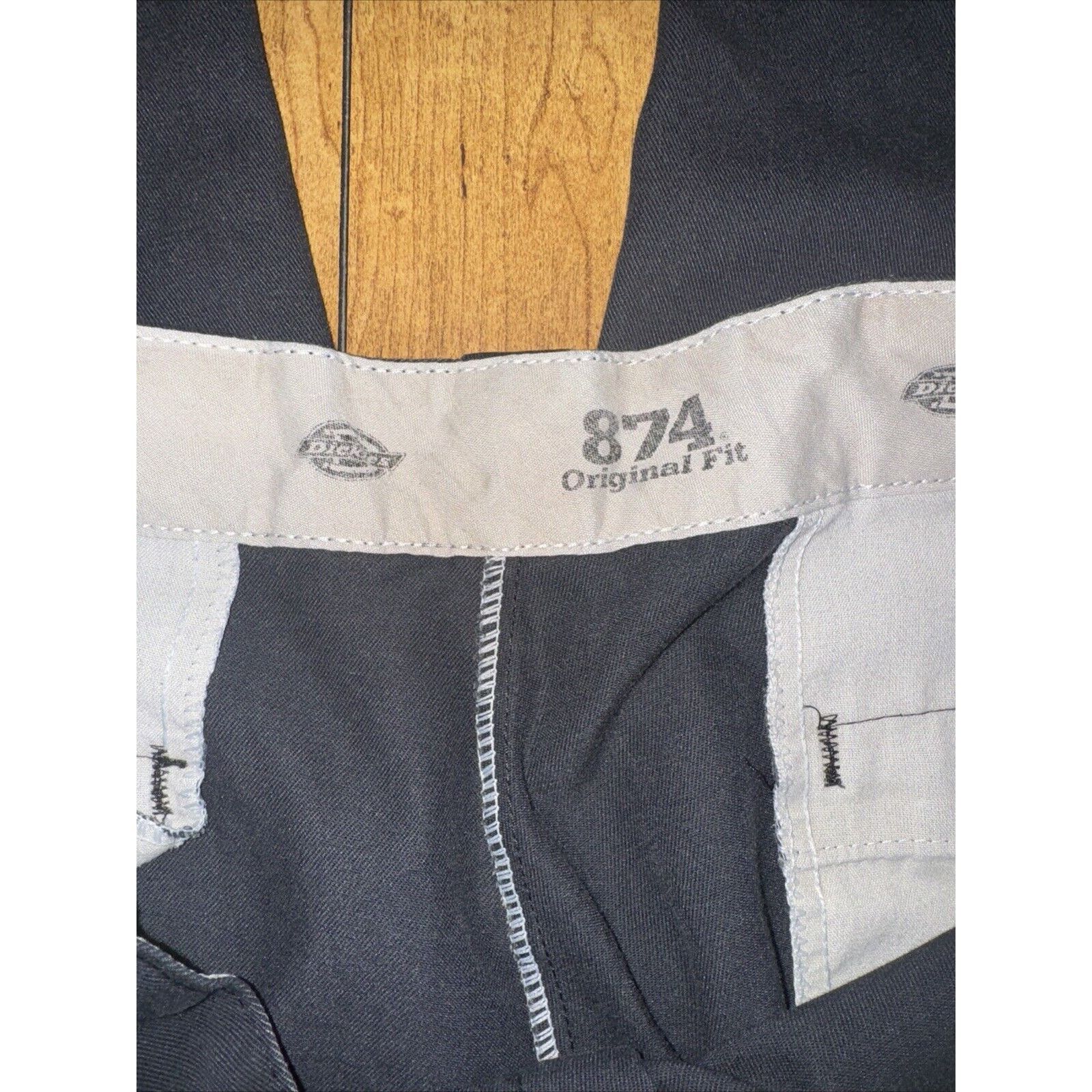 Dickies × Vintage Dickies 874 Original For Chino Pants Black 38x32 Size US 38 / EU 54 - 6 Thumbnail