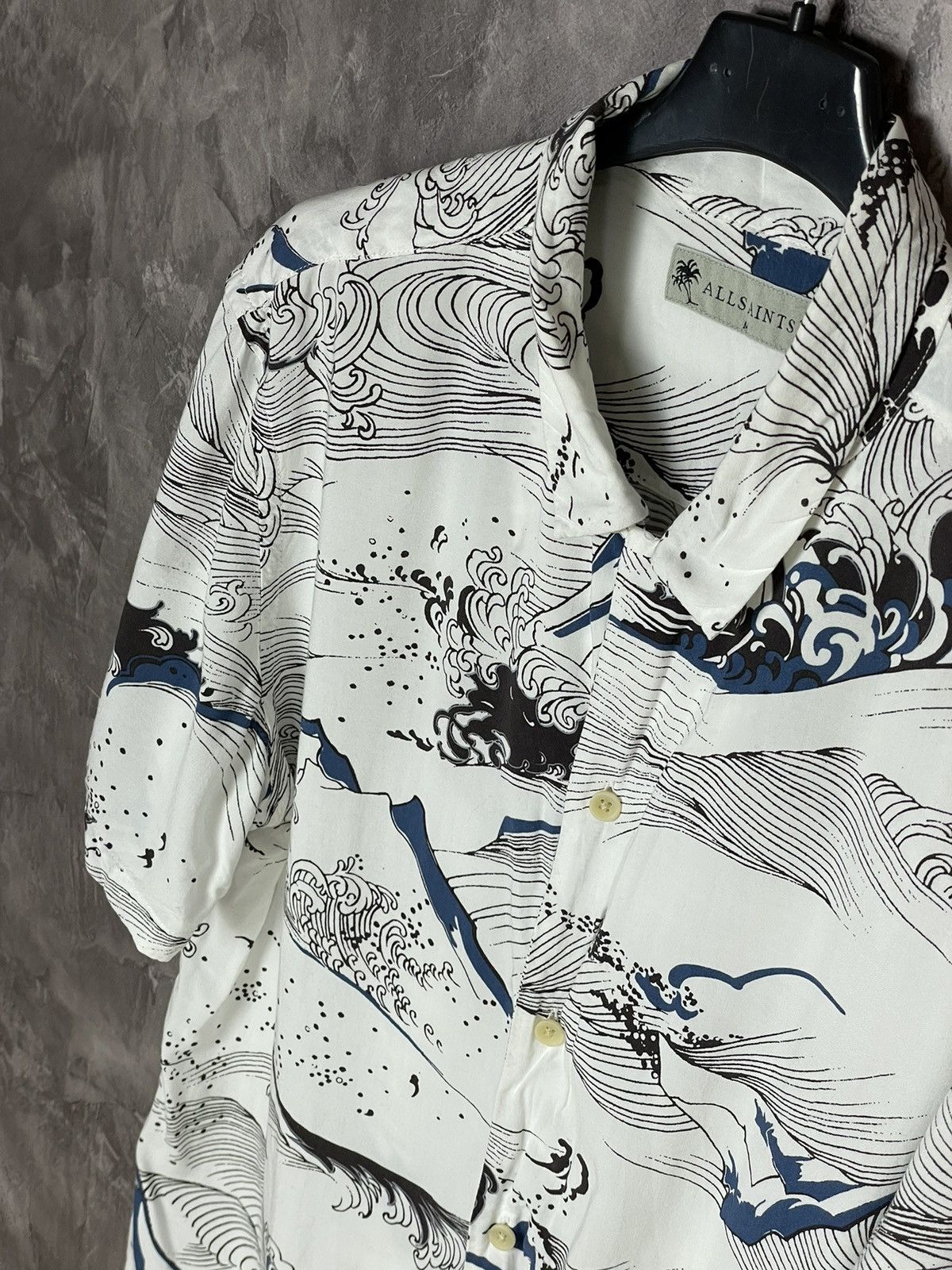 Allsaints Vintage Art Allsaints Hawaiian Japanese Brand Y2K shirt Size US M / EU 48-50 / 2 - 8 Thumbnail