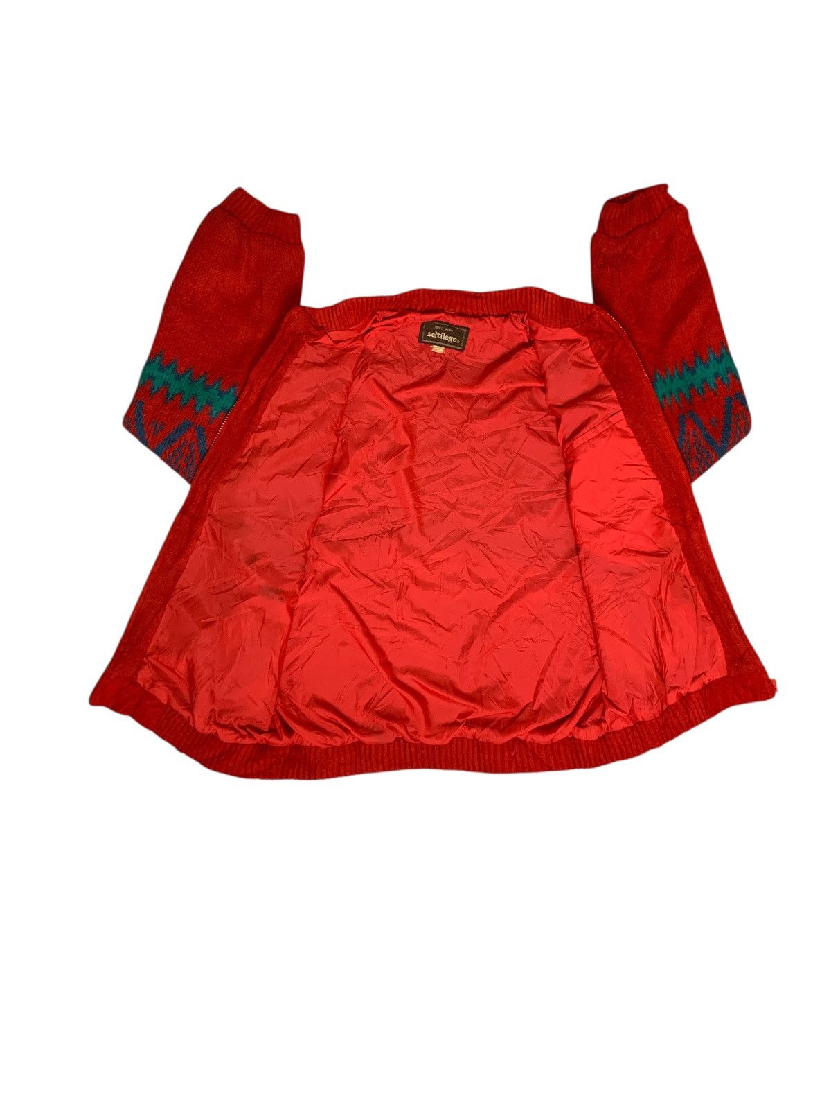 Other Rare Design Vintage Soltilege Knitwear Jackets Size US L / EU 52-54 / 3 - 3 Thumbnail