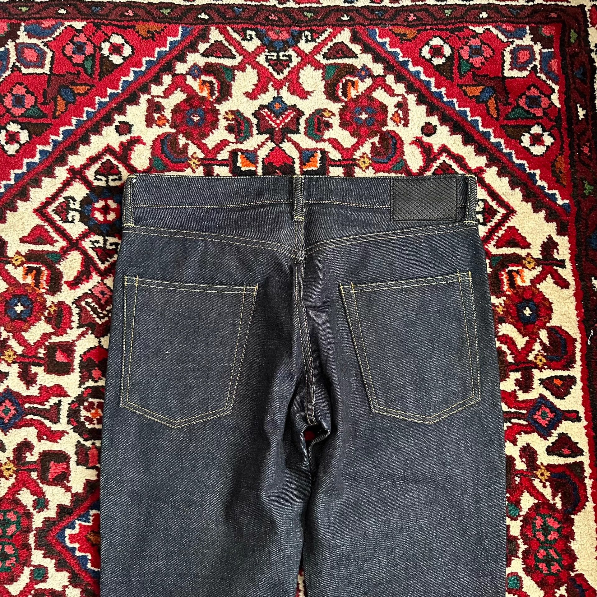 Visvim visvim 04R black raw denim jeans w32l30 Size US 32 / EU 48 - 4 Thumbnail