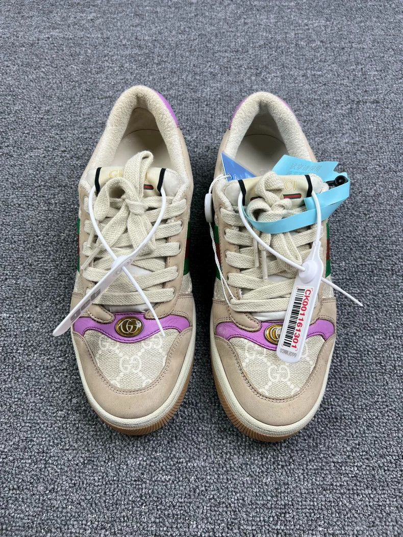 Gucci gucci classic purple detail sneakers in great condition-250 Size US 10 / EU 43 - 3 Thumbnail