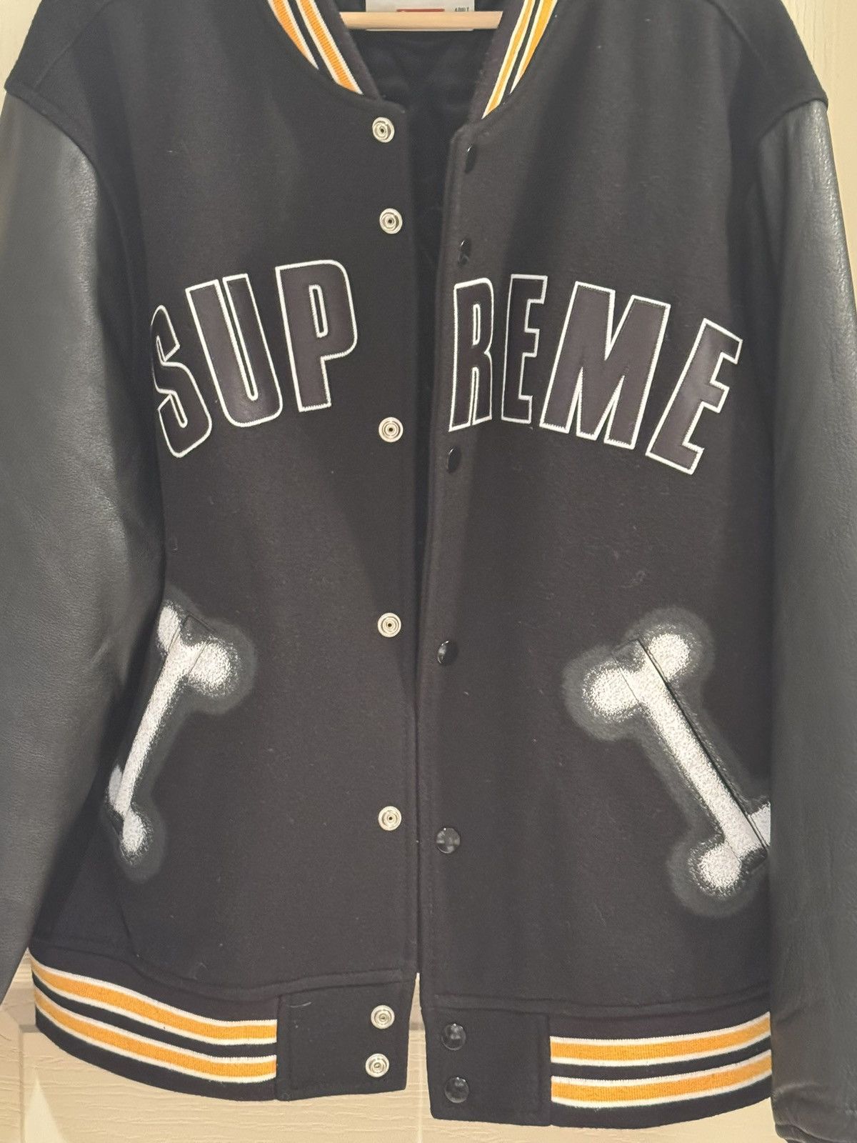 Supreme Supreme FW 18 Chito Varsity Jacket Size US L / EU 52-54 / 3 - 3 Thumbnail