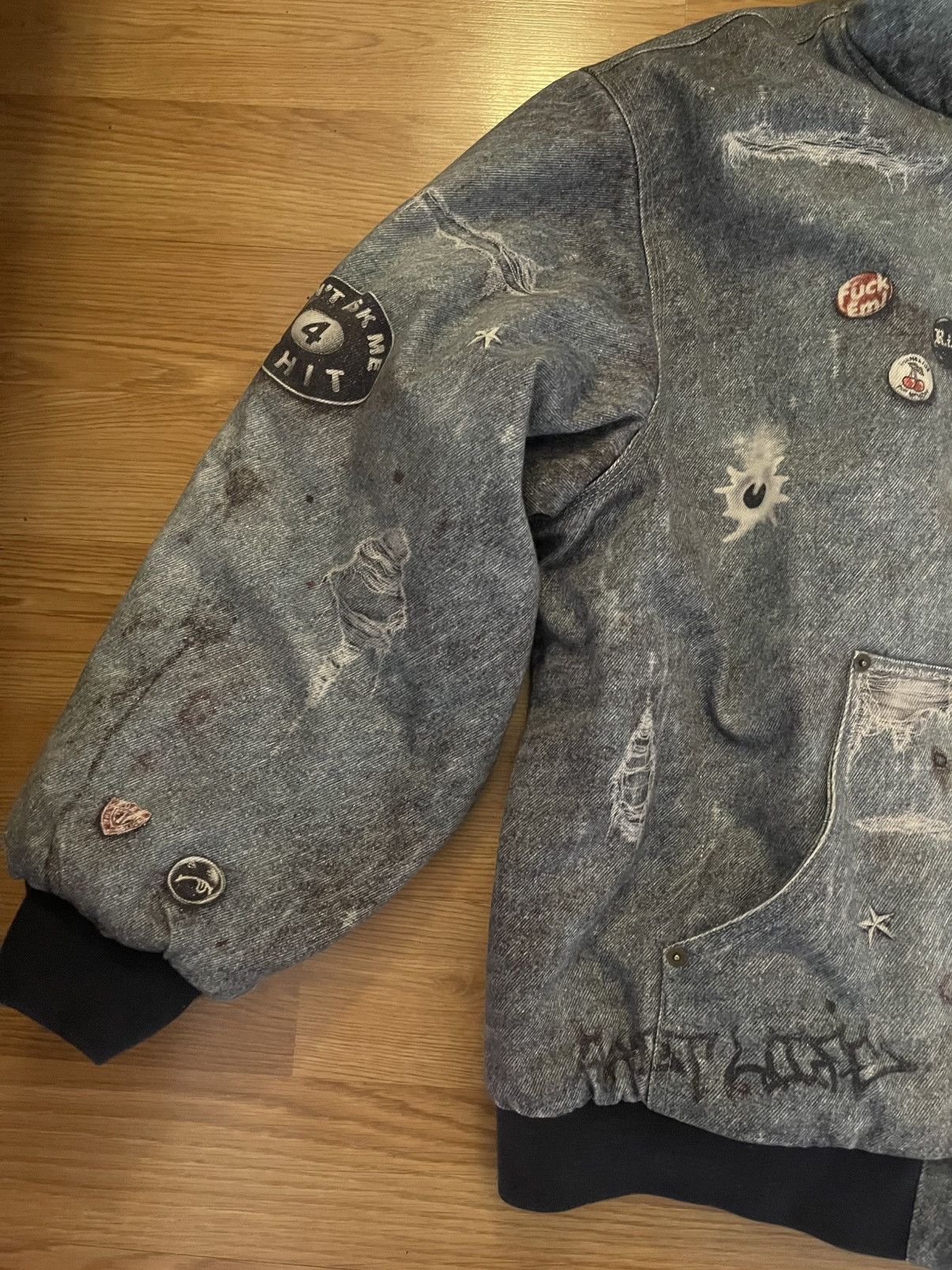 Supreme Supreme HJR Trompe L'oeil Hooded Work Jacket Size US XL / EU 56 / 4 - 3 Thumbnail