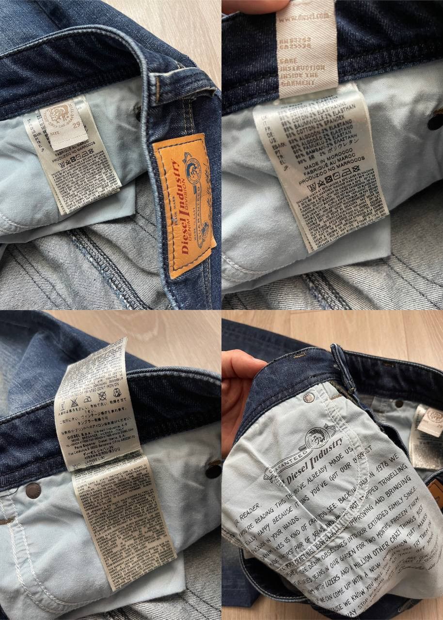 Diesel Vintage Diesel Blue Jeans Denim Size W29 L30 Size US 29 - 5 Thumbnail