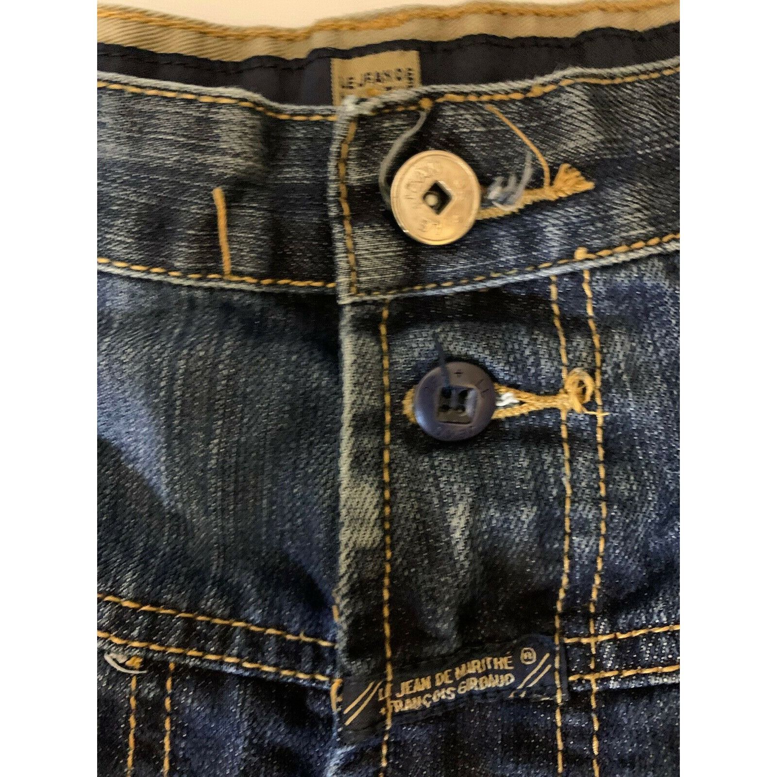 Marithe + Francois Girbaud Vtg Marithe Francois Girbaud Blue Denim shorts Men's Size 40 Size US 40 / EU 56 - 3 Thumbnail