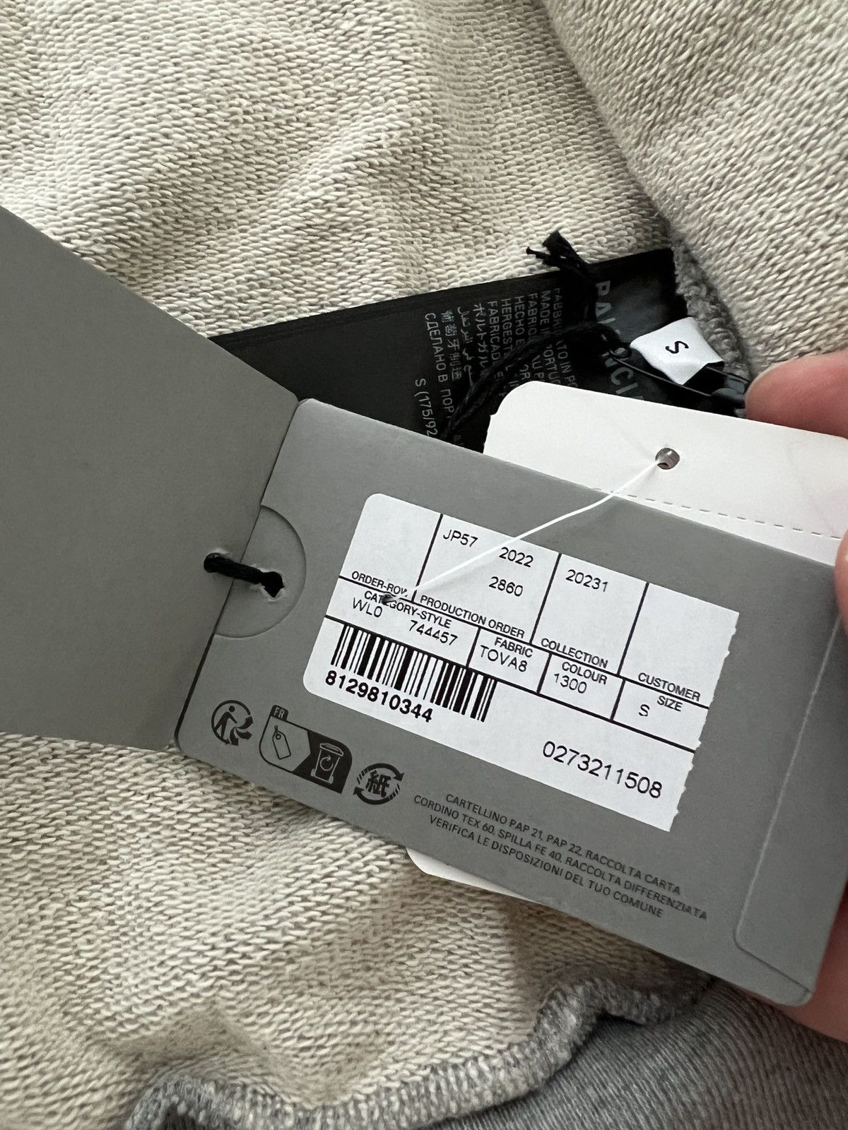 Balenciaga Balenciaga SS23 Grey Skate Graffiti Zip Hoodie Size US S / EU 44-46 / 1 - 8 Thumbnail