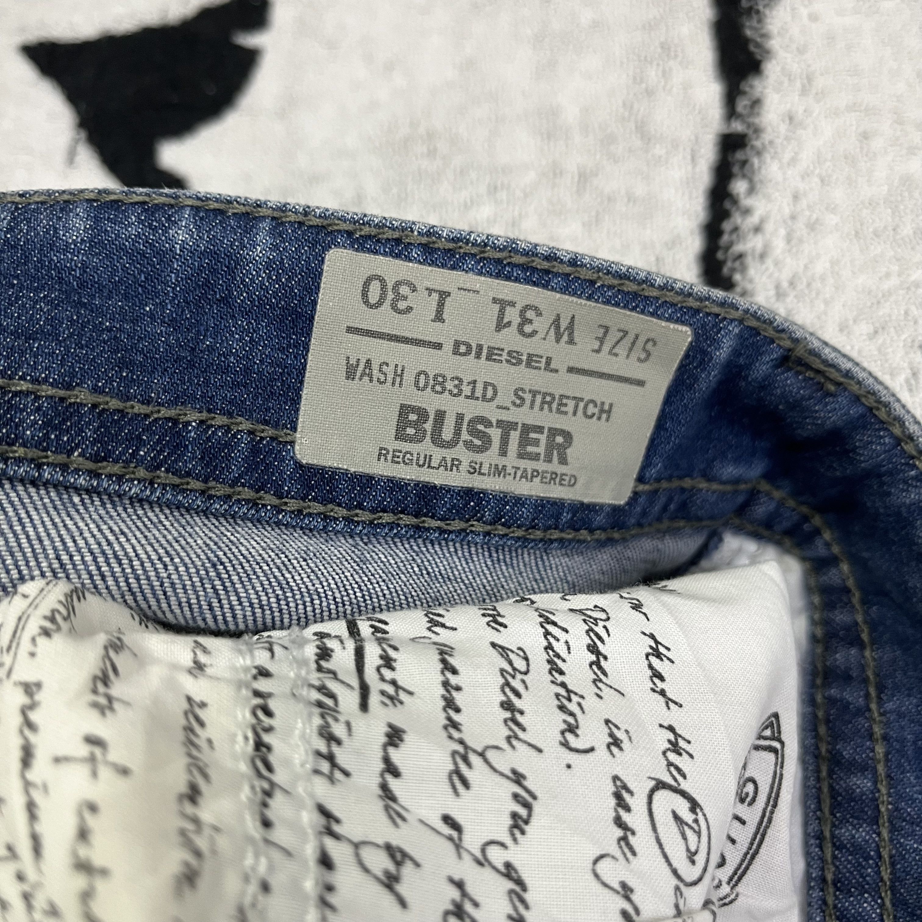 Diesel × Hysteric Glamour × Le Grande Bleu (L.G.B.) Vintage Diesel industry long pants Size US 33 - 7 Thumbnail