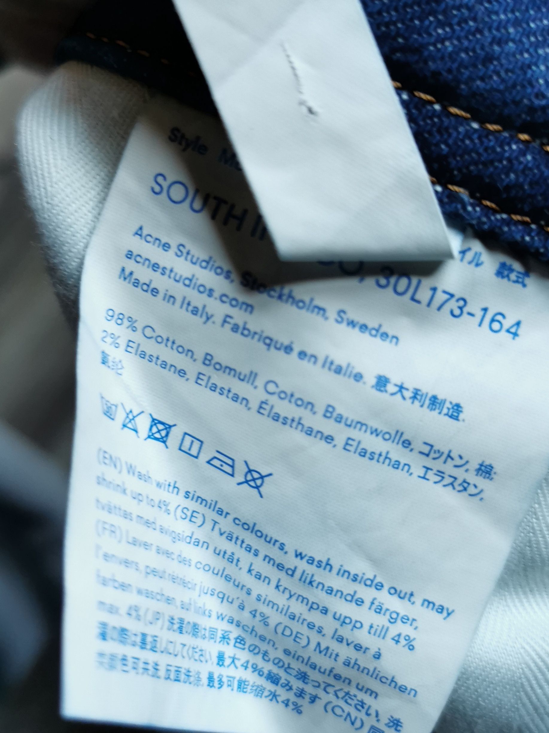 Acne Studios Women's jeans pants Acne 26 32 Size 26" / US 2 / IT 38 - 6 Thumbnail