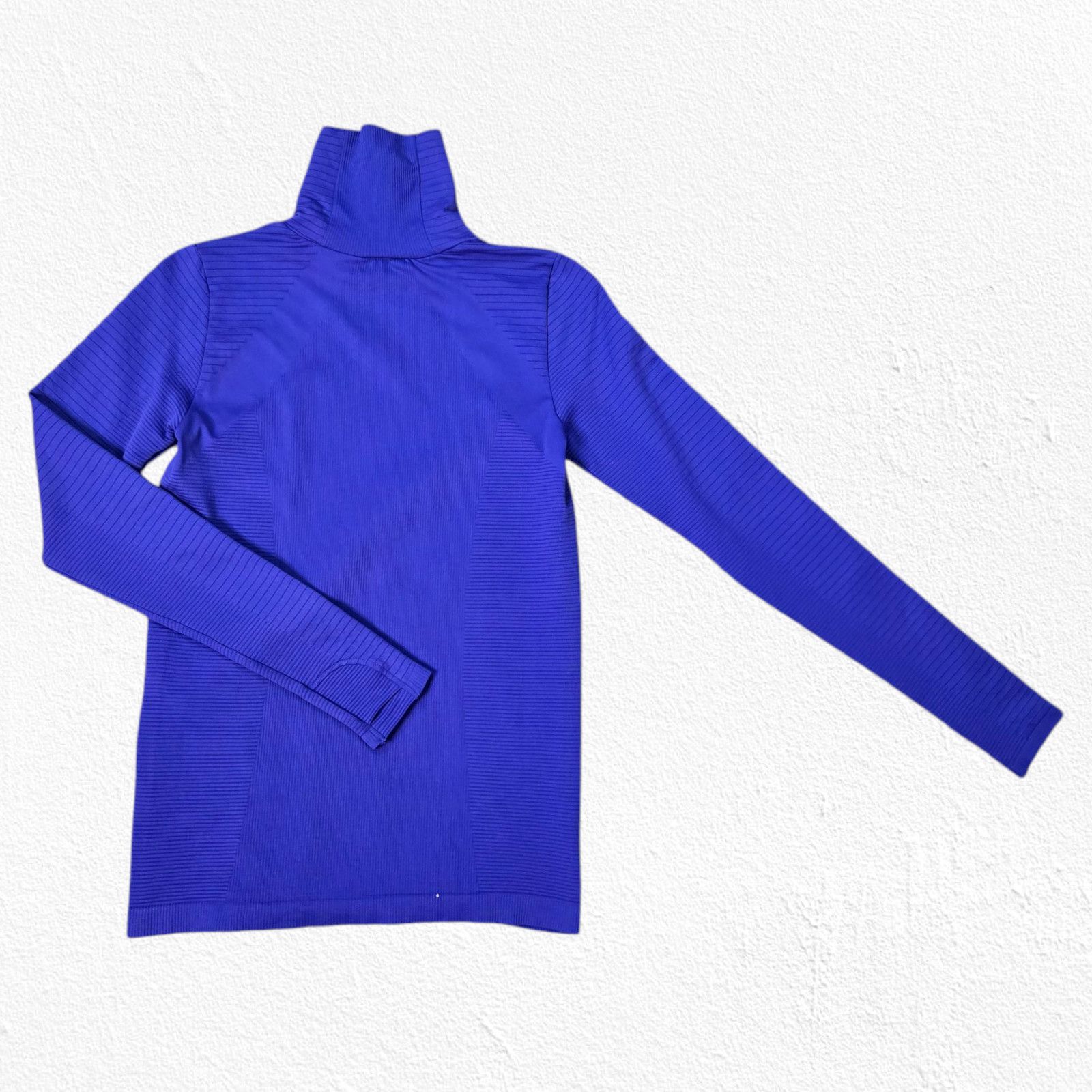 Athleta Athleta Tanzanite Blue Flurry Blizzard Turtleneck Size Small Size S / US 4 / IT 40 - 8 Thumbnail