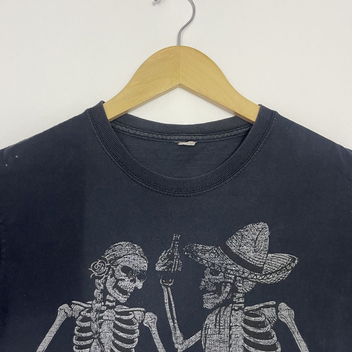 Vintage Skull Design Tee Shirt Vintage Size US M / EU 48-50 / 2 - 3 Thumbnail