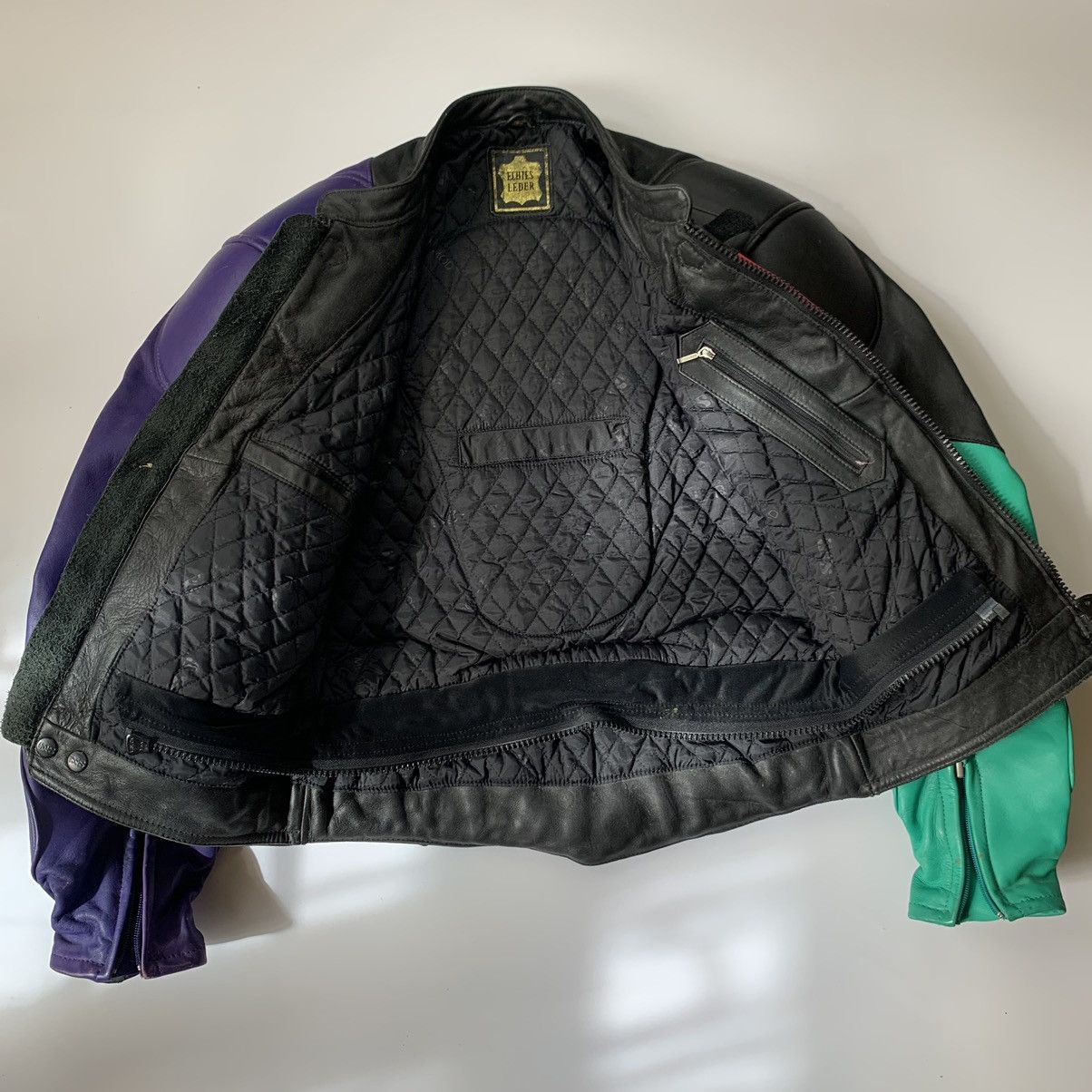 Vintage Vintage IXS Moto Racing Leather Jacket Size US S / EU 44-46 / 1 - 22 Thumbnail