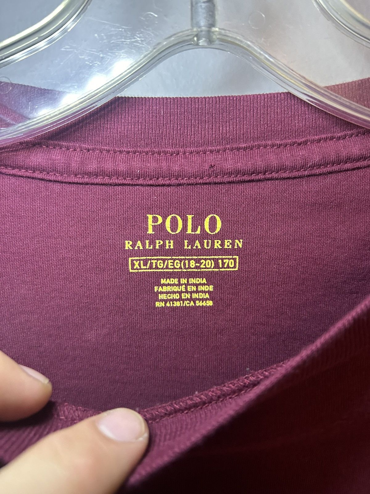 Polo Ralph Lauren Vintage Polo by Ralph Lauren big pony embroidered #3 t-shirt Size US XL / EU 56 / 4 - 3 Thumbnail