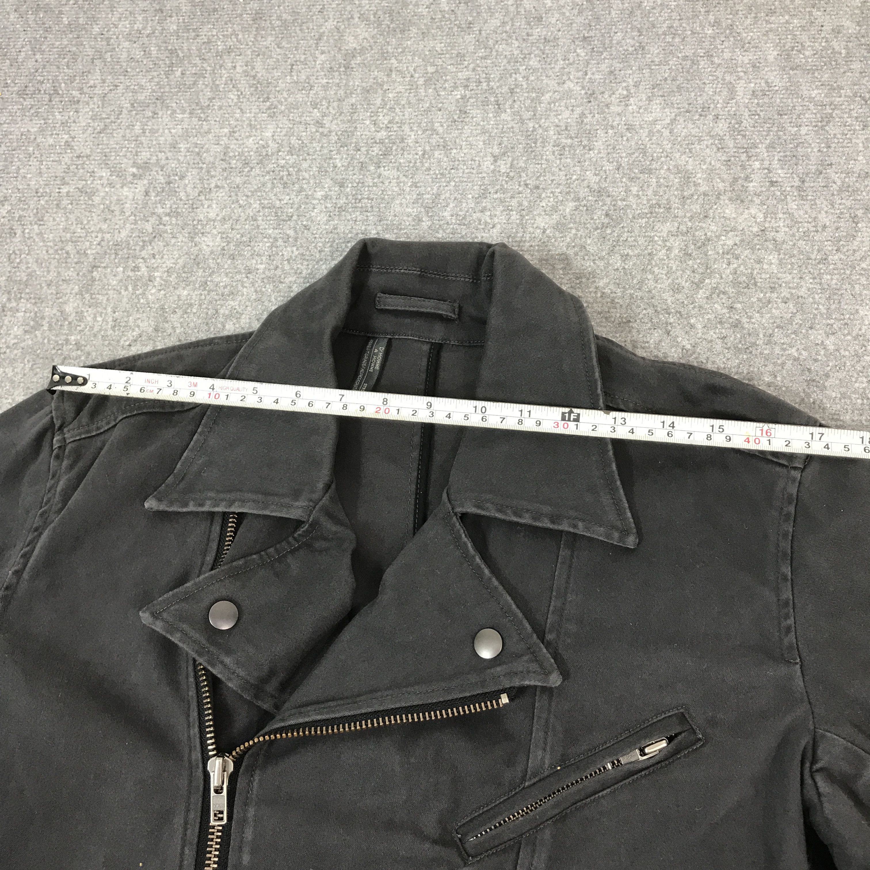 Armoire D'Homme × Japanese Brand D'HOMME DOUBLE COLLAR BLACK JACKET Size US M / EU 48-50 / 2 - 5 Thumbnail