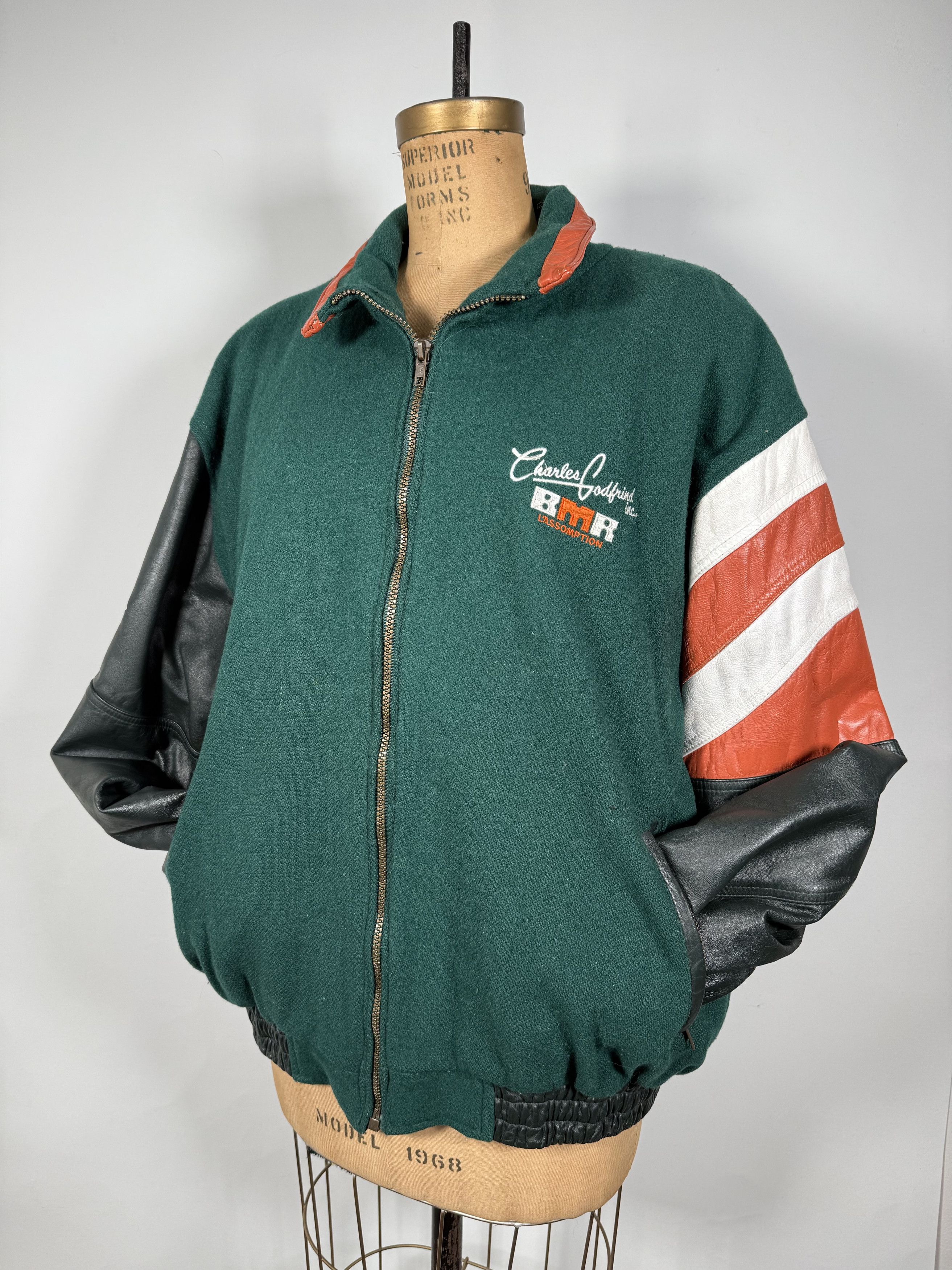 Vintage Vintage BMR Quebec Bomber Jacket Size US M / EU 48-50 / 2 - 1 Thumbnail