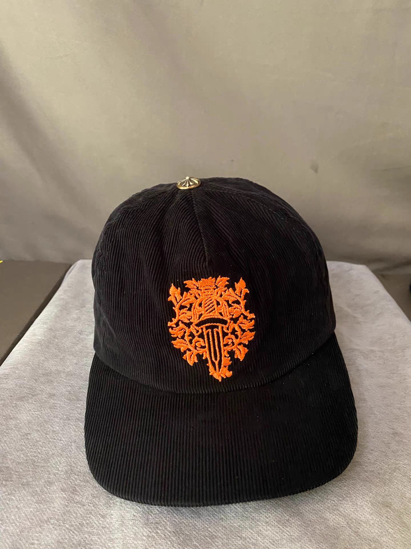 Chrome Hearts Chrome Hearts Corduroy Cap Size ONE SIZE - 1 Thumbnail