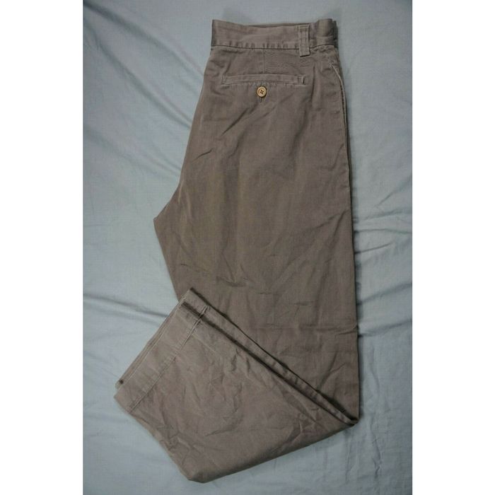 Banana Republic Banana Republic Dawson Fit Button Fly Chino Pants.  Perfectly Faded Brown. 32X29.