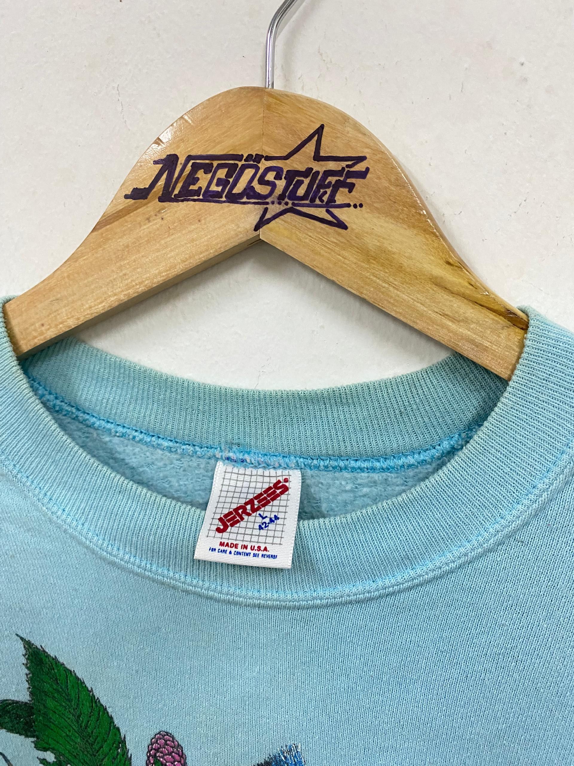 Vintage Vintage 1990 Habitat Hawaii bird sweatshirt by jerzees Size US M / EU 48-50 / 2 - 6 Thumbnail